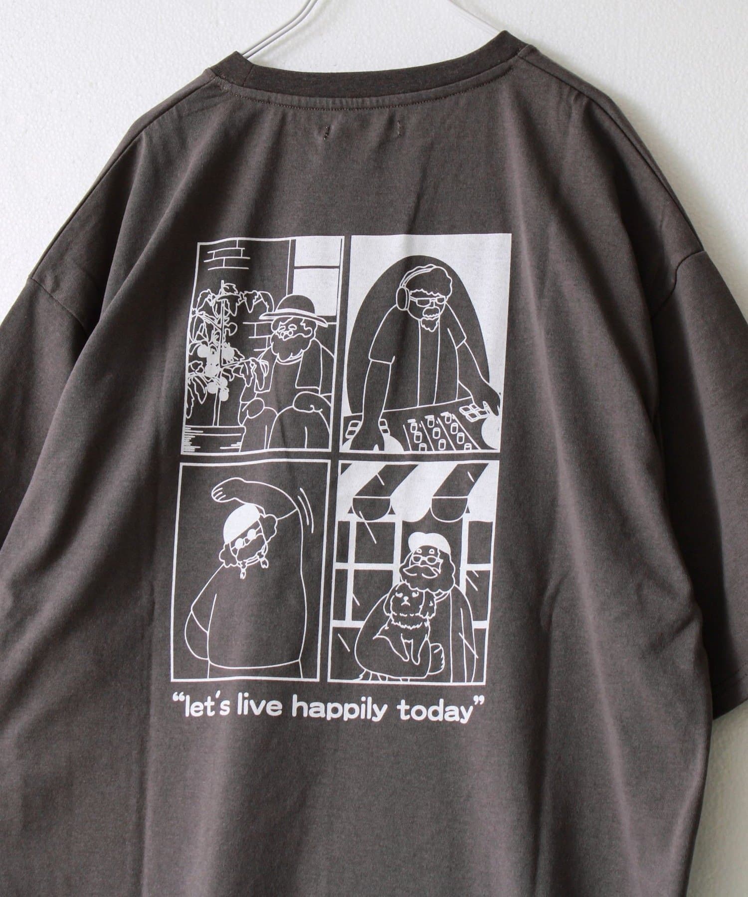 FREDY & GLOSTER(フレディ アンド グロスター) 【FREDYMAC/フレディマック】度詰め天竺オジサン刺繍TEE