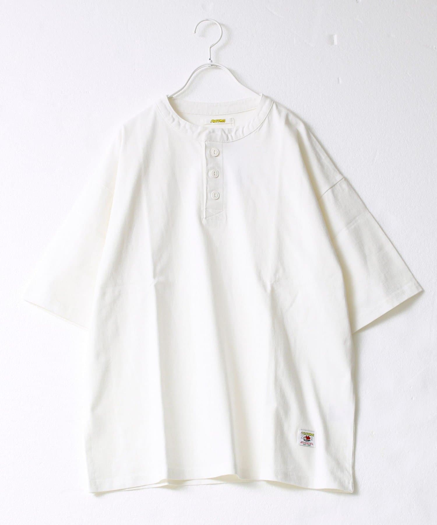 FREDY & GLOSTER(フレディ アンド グロスター) 【FREDYMAC/フレディマック】コットンスノーウォッシュヘンリーTEE