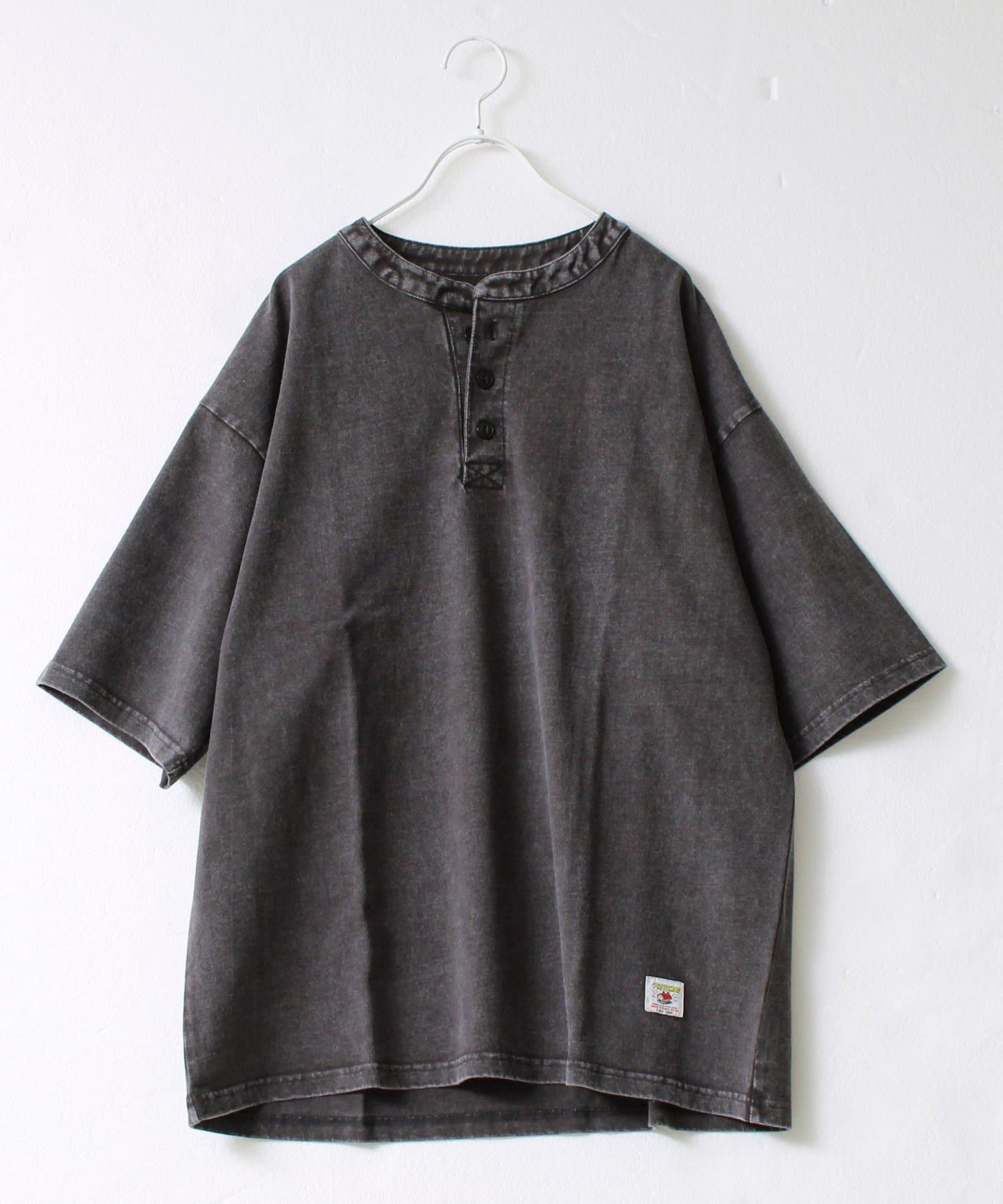 FREDY & GLOSTER(フレディ アンド グロスター) 【FREDYMAC/フレディマック】コットンスノーウォッシュヘンリーTEE