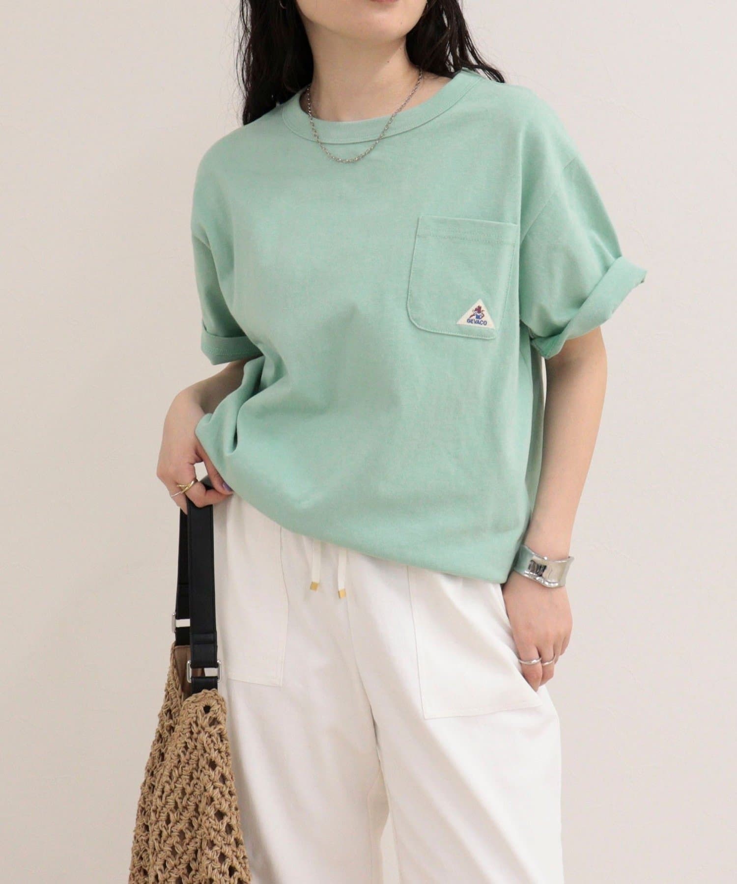 FREDY & GLOSTER(フレディ アンド グロスター) 【GEVACO/ゲバコ】ベーシックオープンエンド天竺Tシャツ