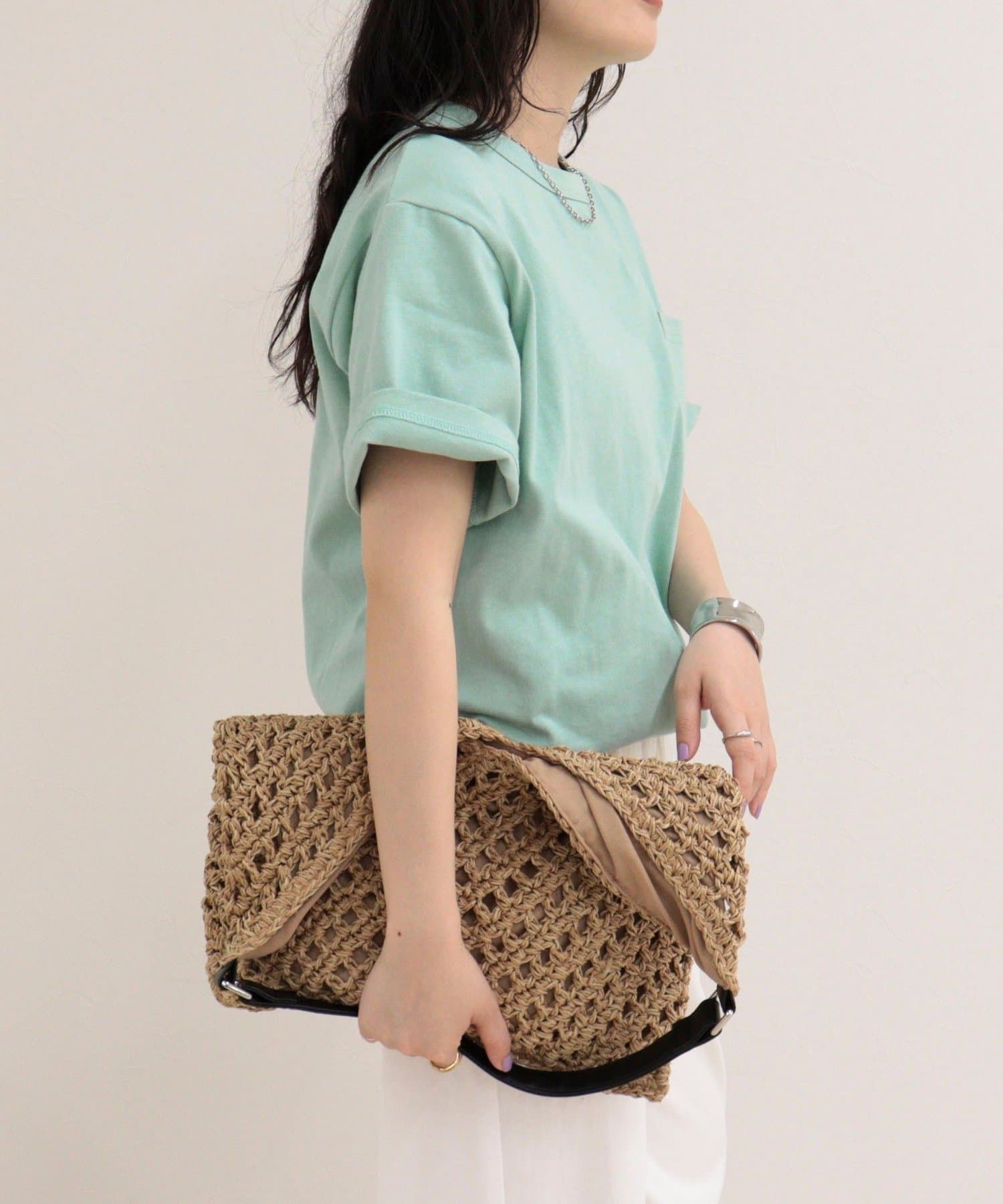 FREDY & GLOSTER(フレディ アンド グロスター) 【GEVACO/ゲバコ】ベーシックオープンエンド天竺Tシャツ