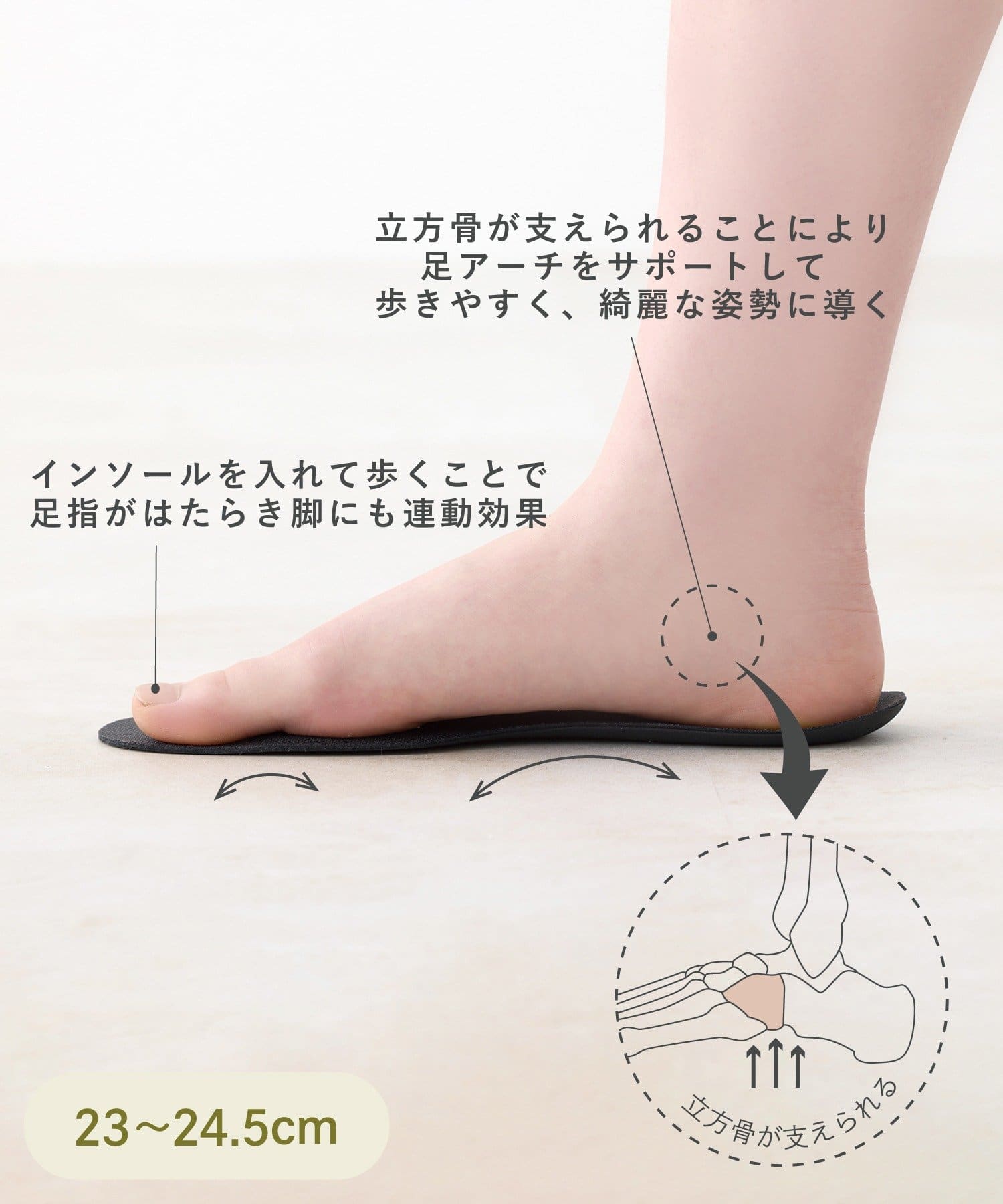 3COINS(スリーコインズ) トレーニングインソール／hemle