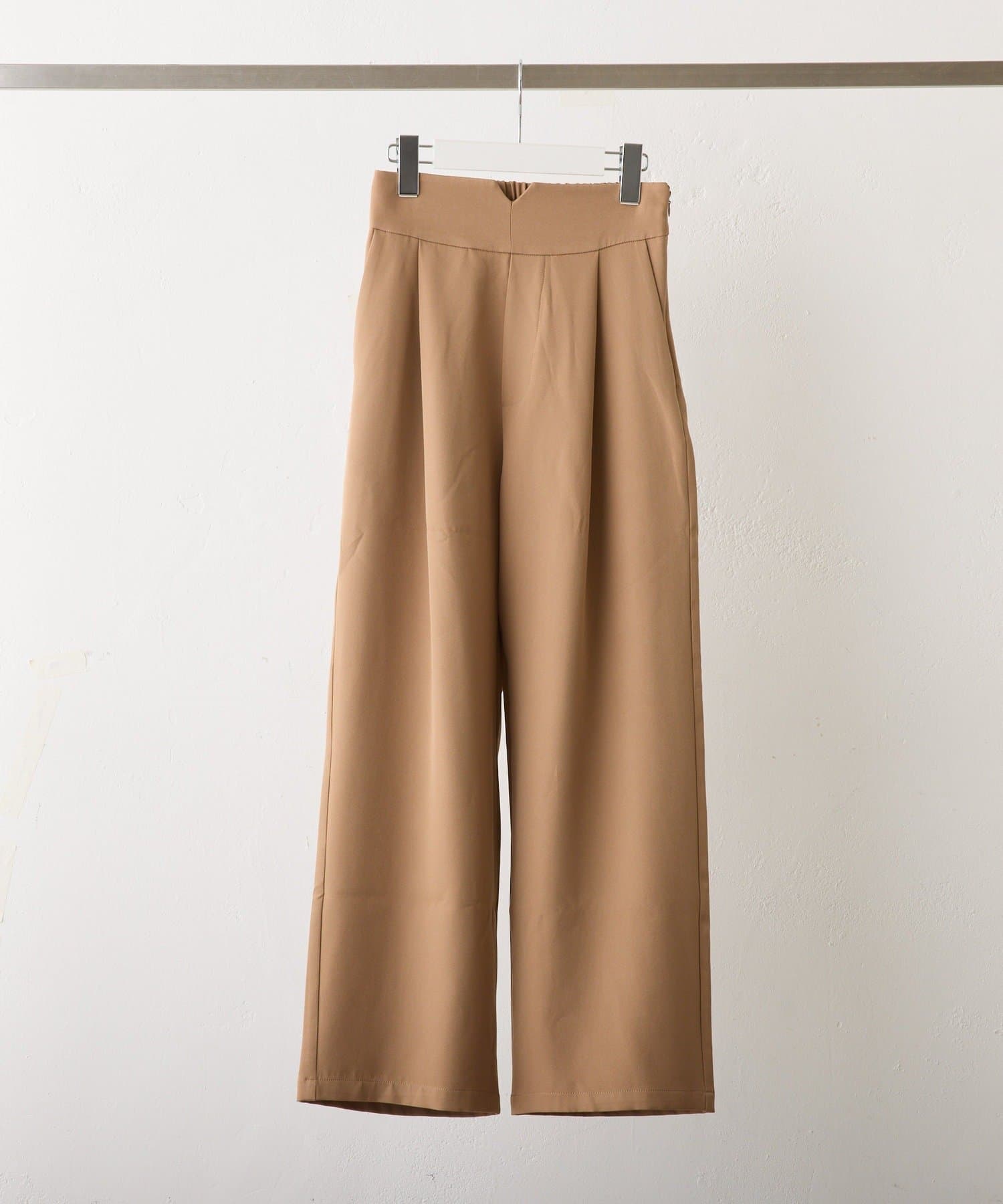 NICE CLAUP / OLIVE des OLIVE OUTLET(ナイスクラップ  / オリーブ デ オリーブ アウトレット) 【RMAF】《低身長サイズあり》ウエストすっきりパンツ