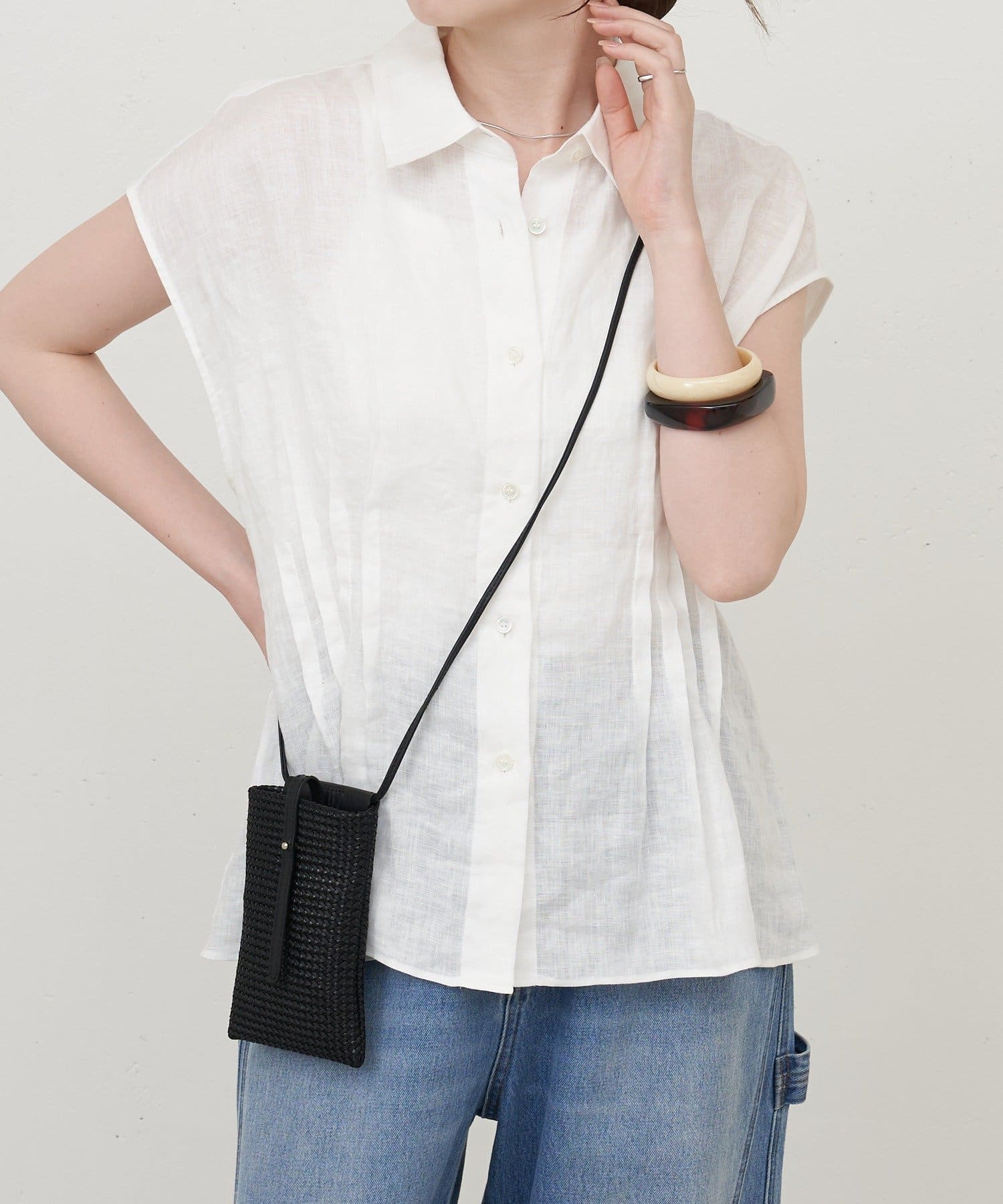 russet(ラシット) メッシュスマホショルダーバッグ/ミニショルダーバッグ