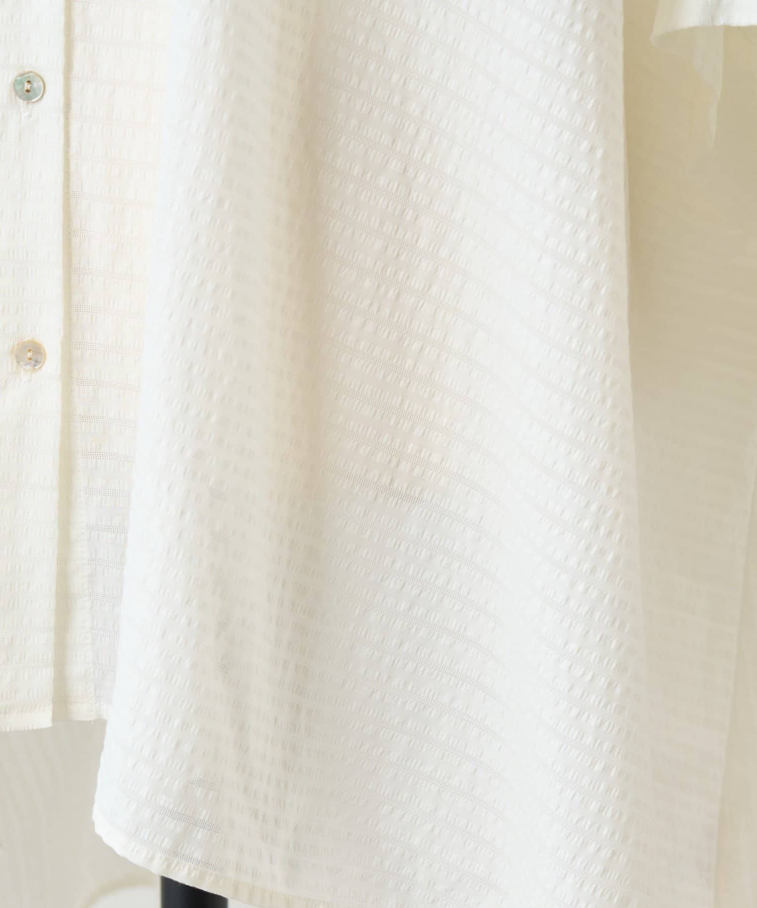 BEARDSLEY(ビアズリー) 《4/29(水)12:00予約開始予定》コットンシアーストライプシャツ