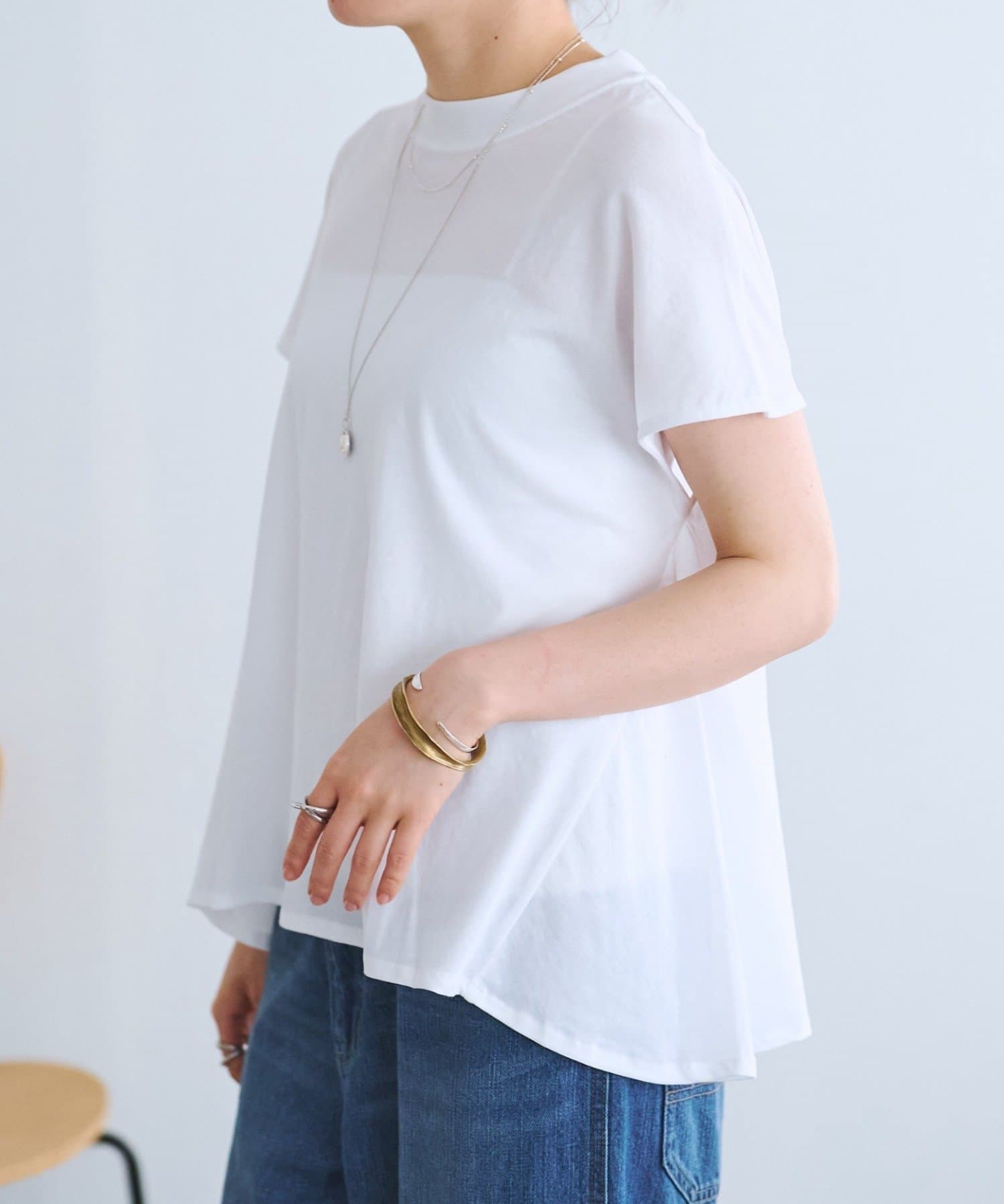 BEARDSLEY(ビアズリー) 強撚フレアーTee