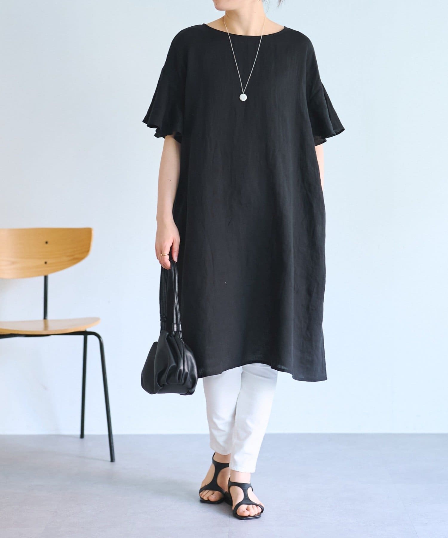 BEARDSLEY(ビアズリー) リネンワンピース