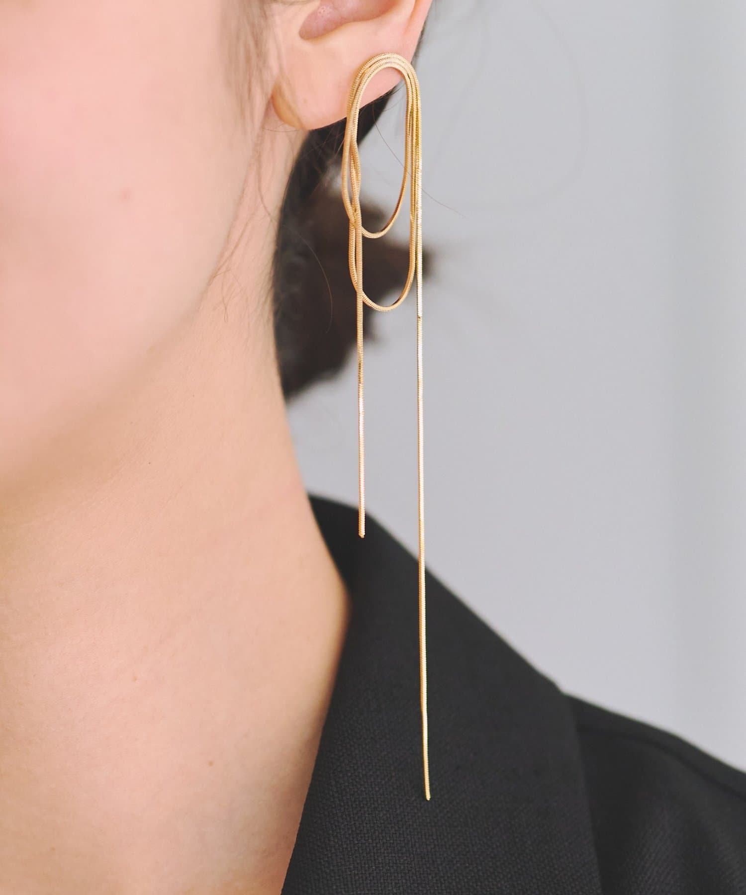 BEARDSLEY(ビアズリー) 《4/24(金)12時予約開始》チェーンサークルピアス《LIVETART》