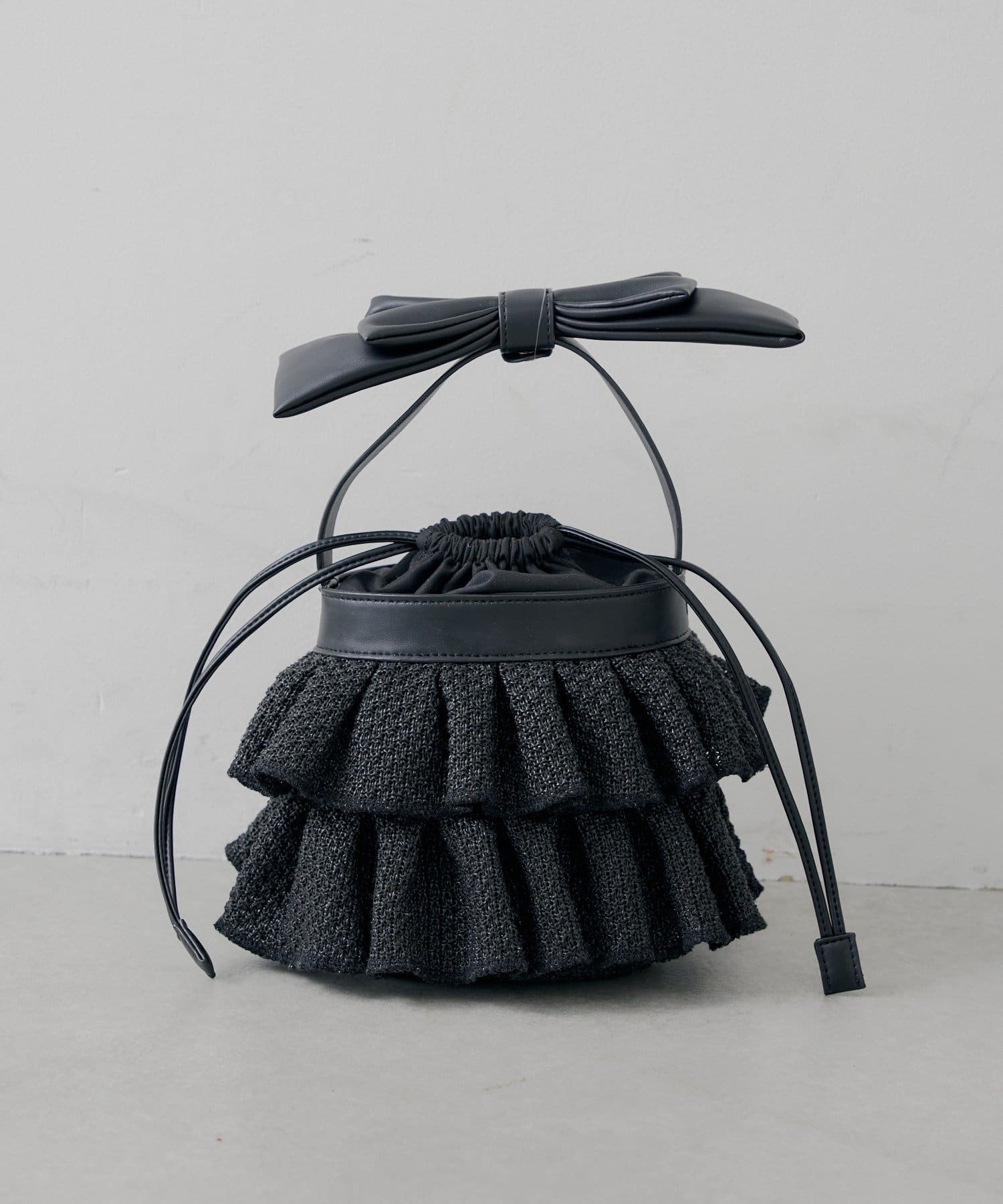 Chico(チコ) 【SALON by Chico】リボンベルトラッフルジュートBAG