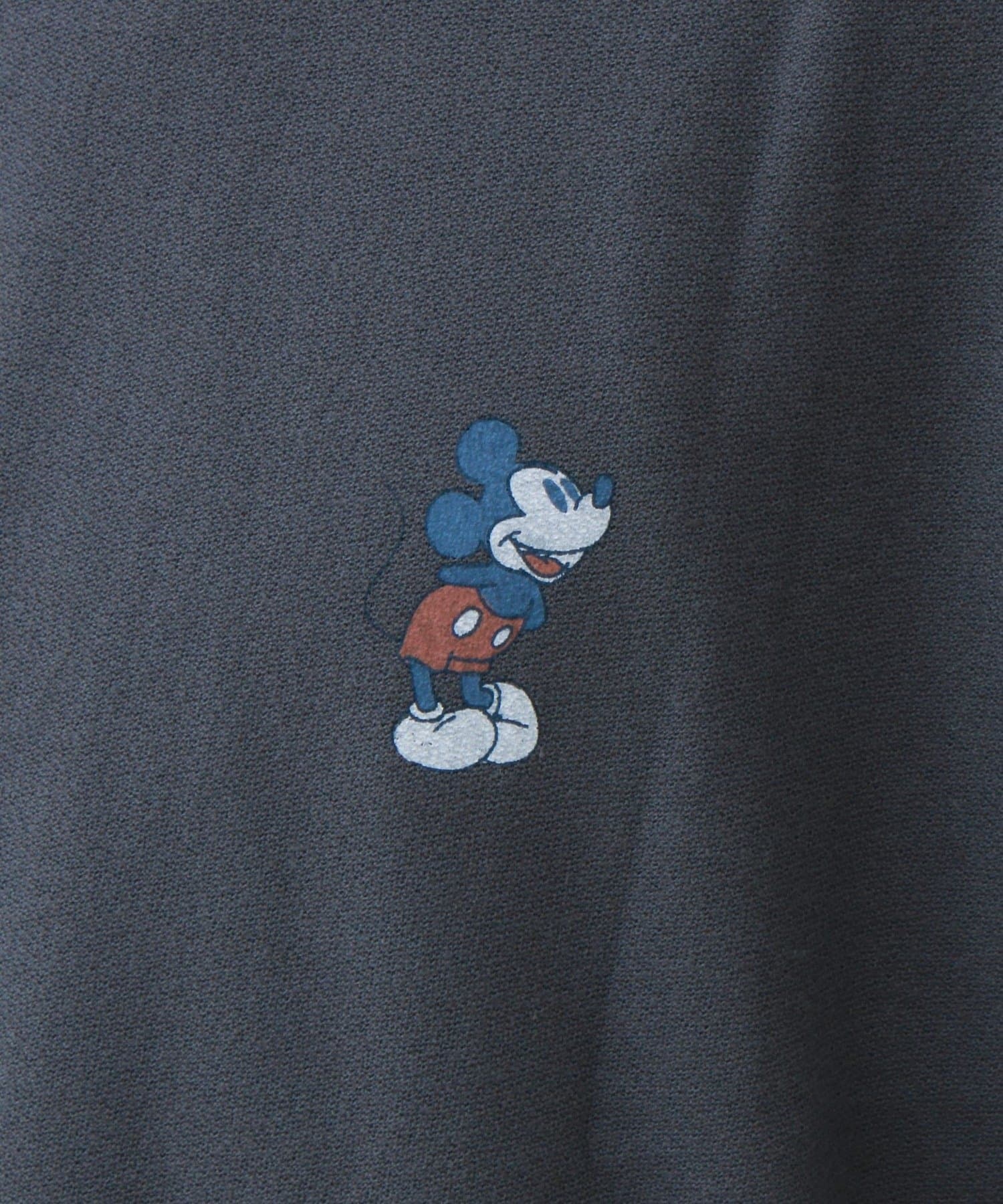 FREDY & GLOSTER(フレディ アンド グロスター) 【ユニセックスで着れる】梨地ミッキー＆ミニープリント Tシャツ