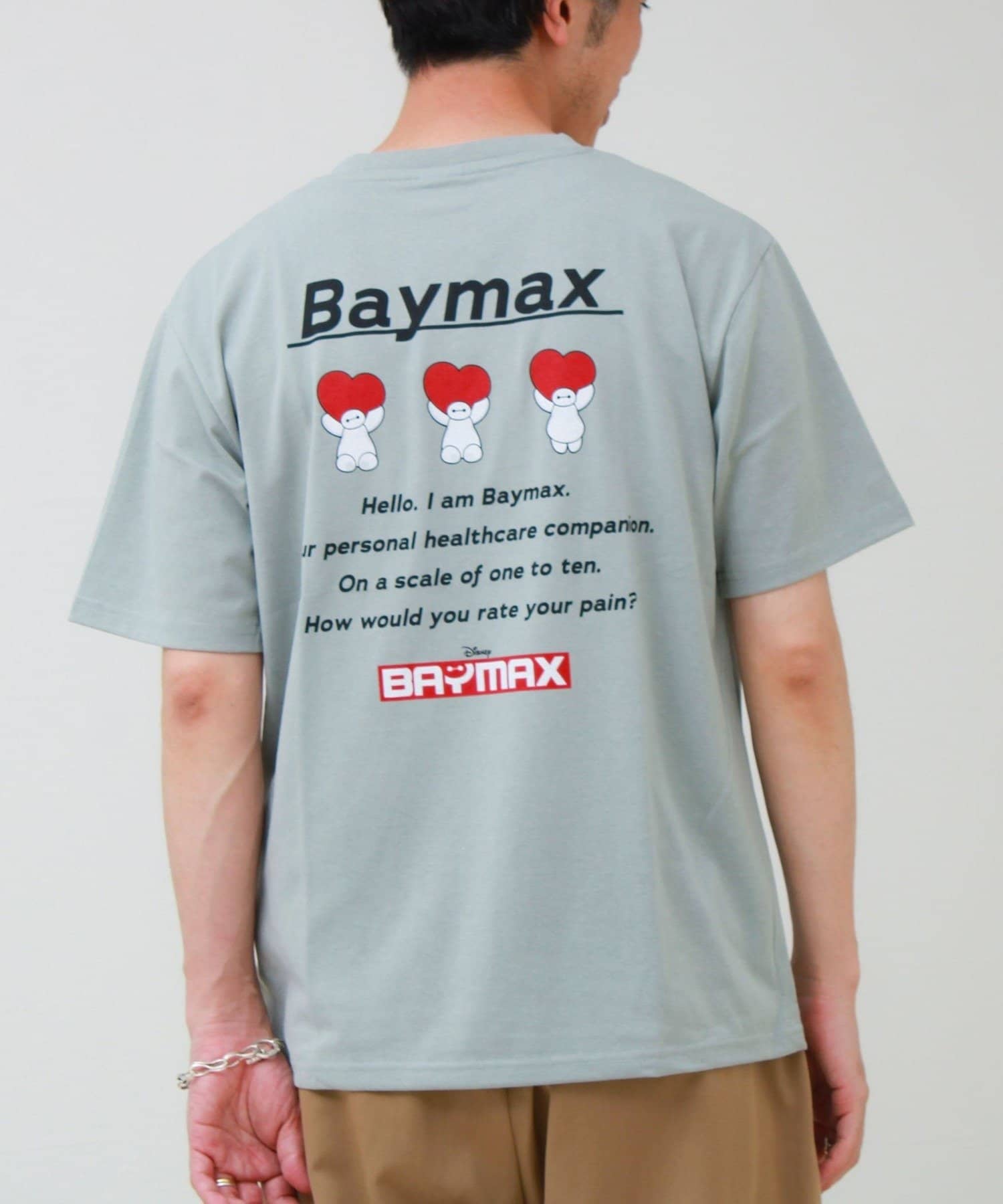 FREDY & GLOSTER(フレディ アンド グロスター) 【ユニセックスで着れる】ベイマックス＆スティッチ バックプリントＴ