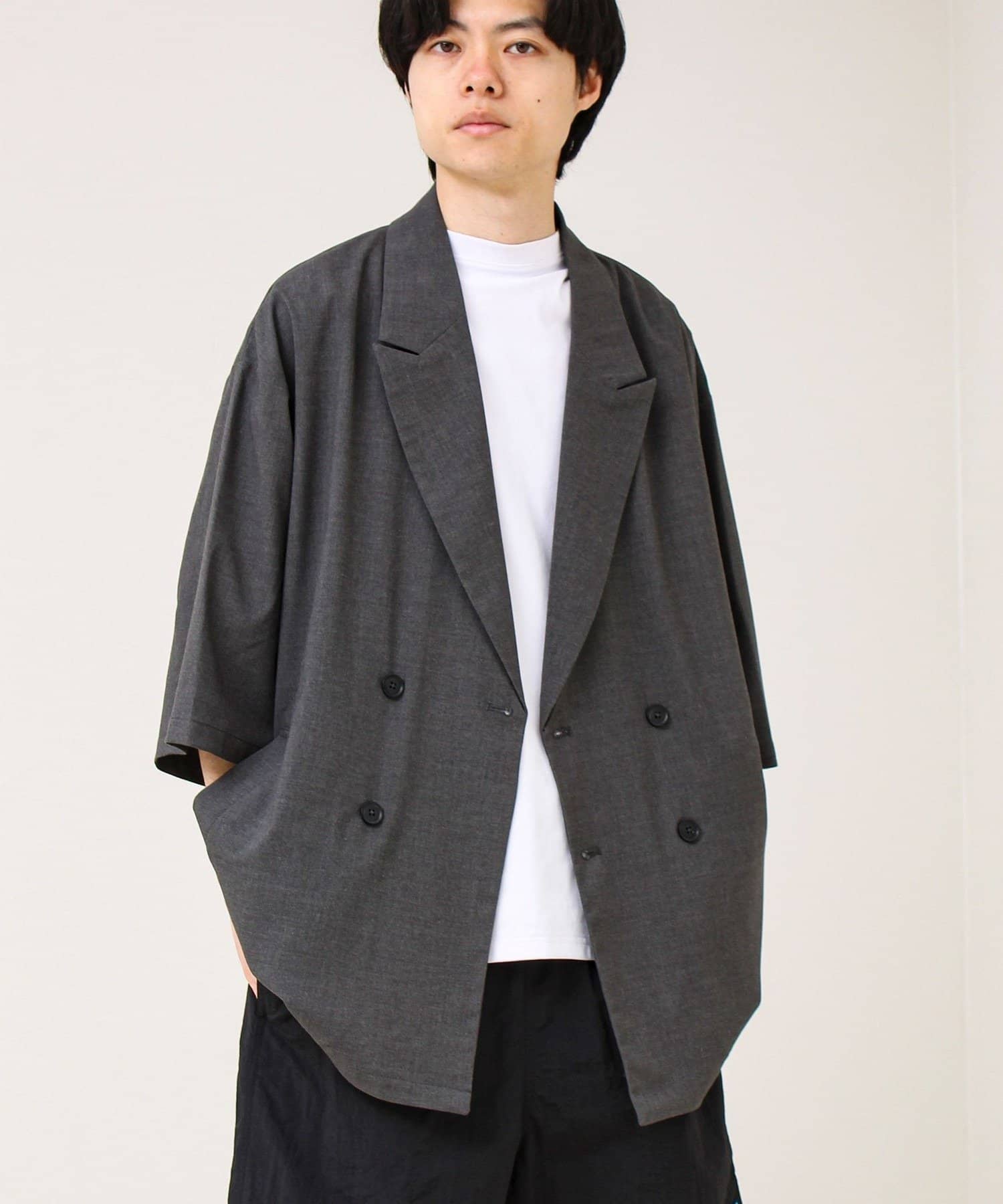 FREDY & GLOSTER(フレディ アンド グロスター) ルーズシルエット ダブルジャケット