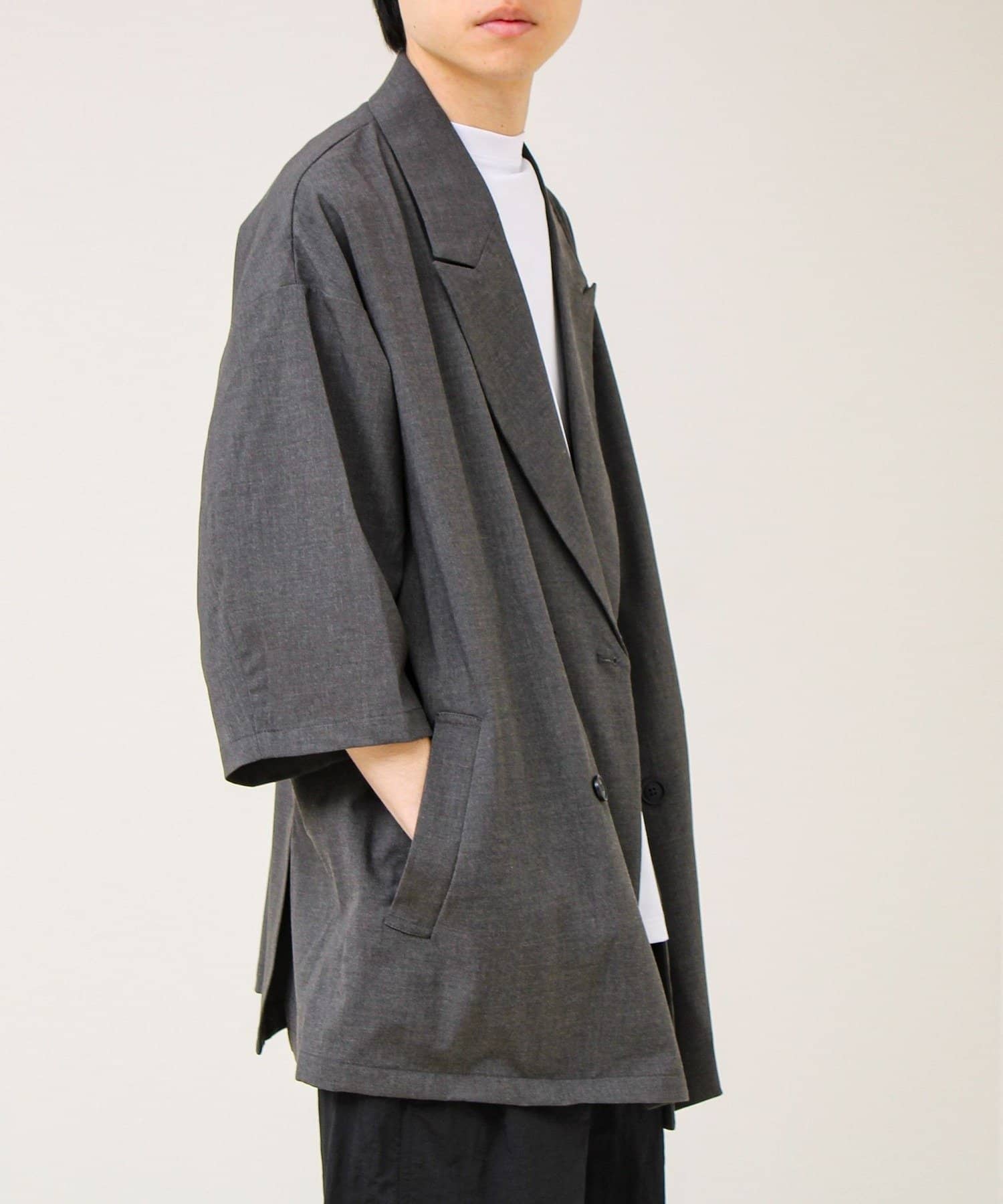 FREDY & GLOSTER(フレディ アンド グロスター) ルーズシルエット ダブルジャケット