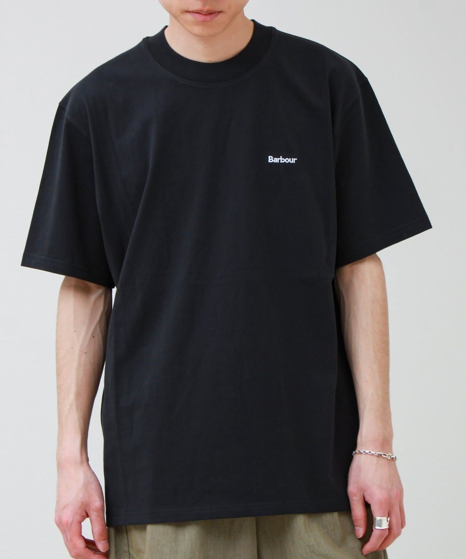 FREDY & GLOSTER(フレディ アンド グロスター) 【BARBOUR/バブアー】LOGO OS T-SHIRT