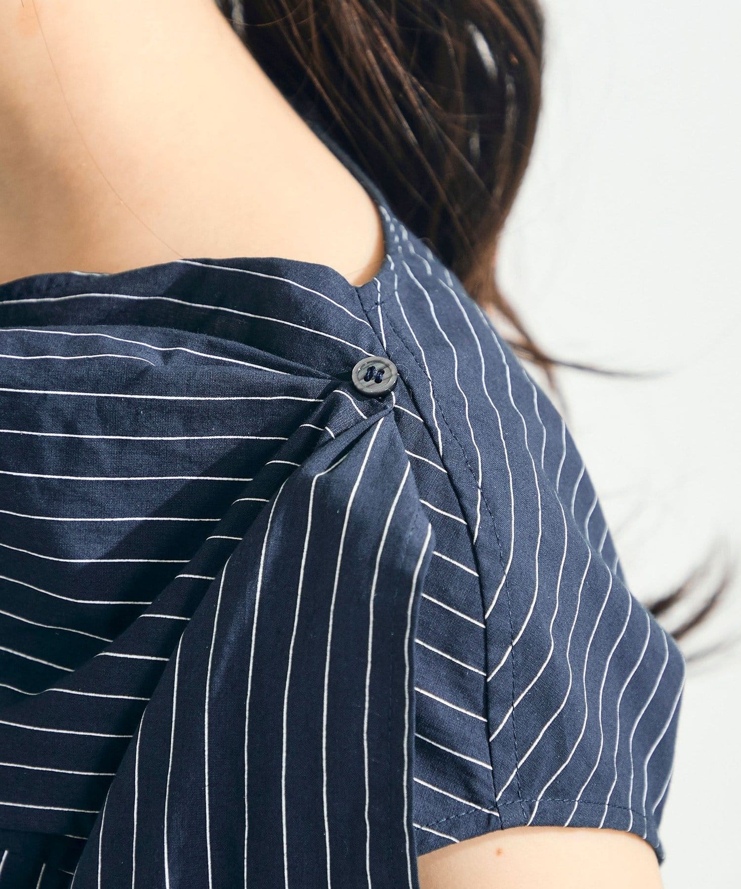 FREDY & GLOSTER(フレディ アンド グロスター) ストライプアレンジカラーブラウス