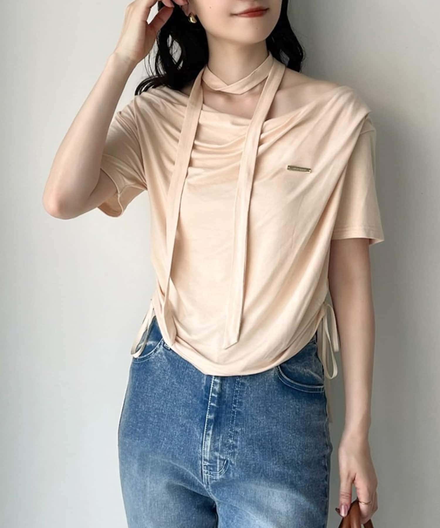 NICE CLAUP / OLIVE des OLIVE OUTLET(ナイスクラップ  / オリーブ デ オリーブ アウトレット) 【one after another】ドロストトップス