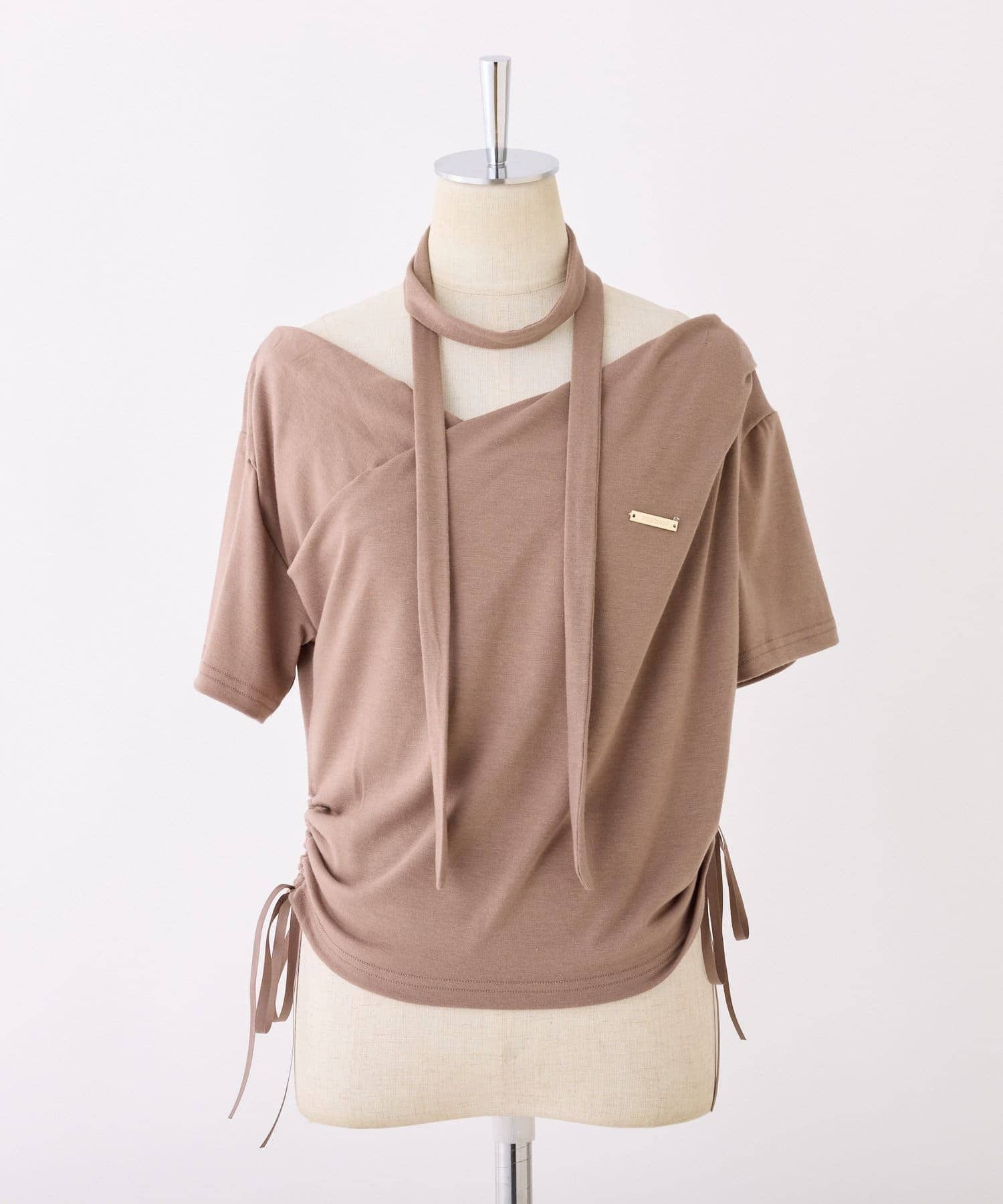 NICE CLAUP / OLIVE des OLIVE OUTLET(ナイスクラップ  / オリーブ デ オリーブ アウトレット) 【one after another】ドロストトップス