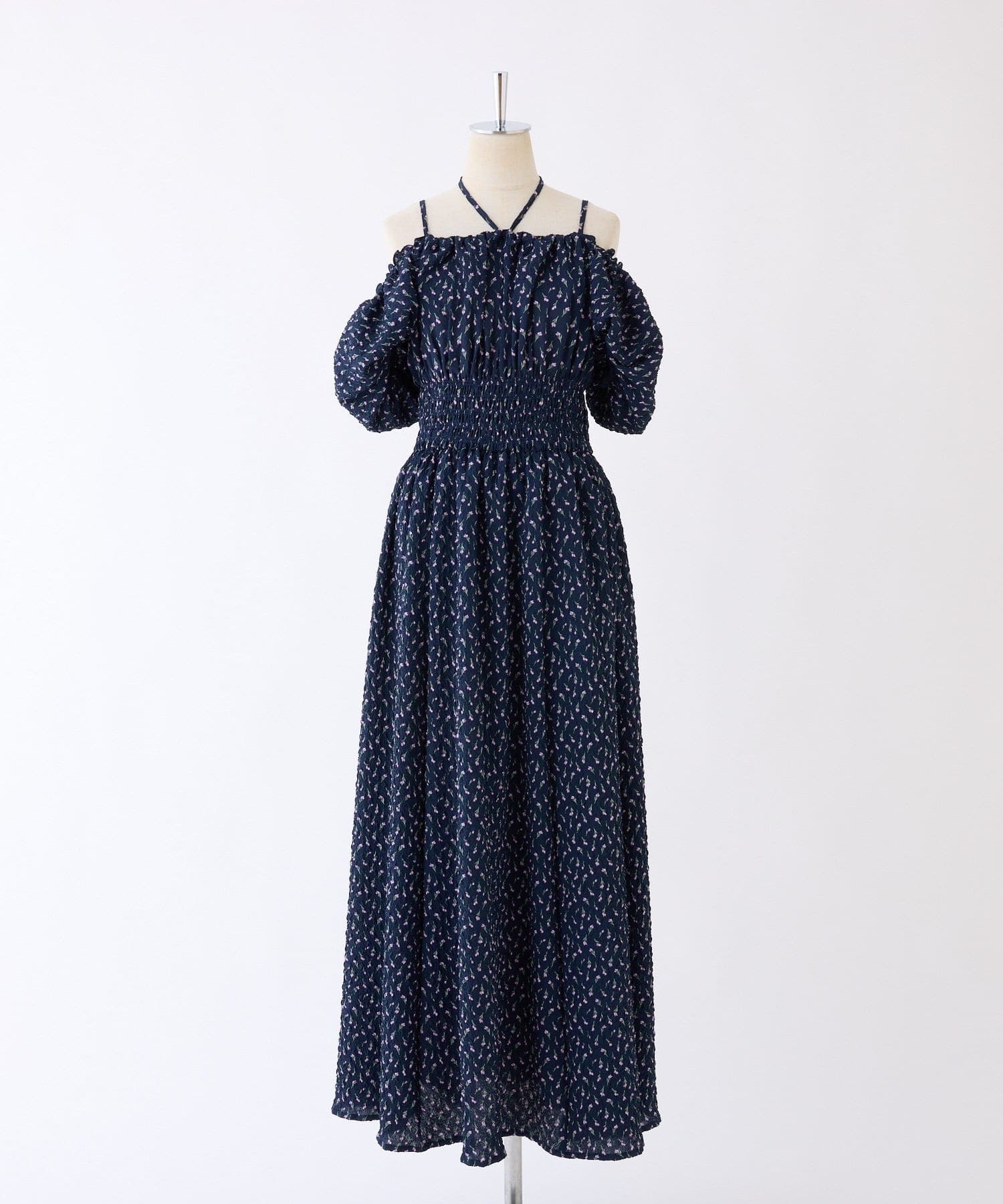 NICE CLAUP / OLIVE des OLIVE OUTLET(ナイスクラップ  / オリーブ デ オリーブ アウトレット) 【one after another】半袖シャーリングワンピ