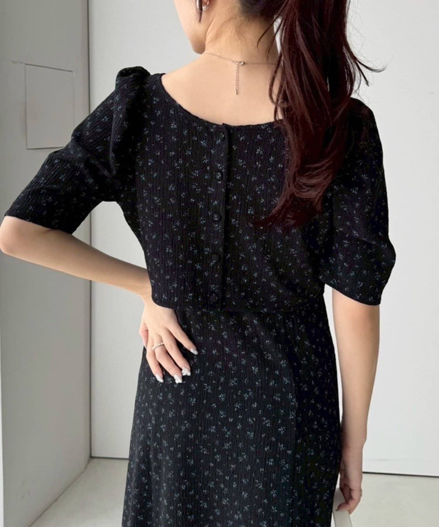 NICE CLAUP / OLIVE des OLIVE OUTLET(ナイスクラップ  / オリーブ デ オリーブ アウトレット) 【one after another】しぼしぼマルチウェイワンピース