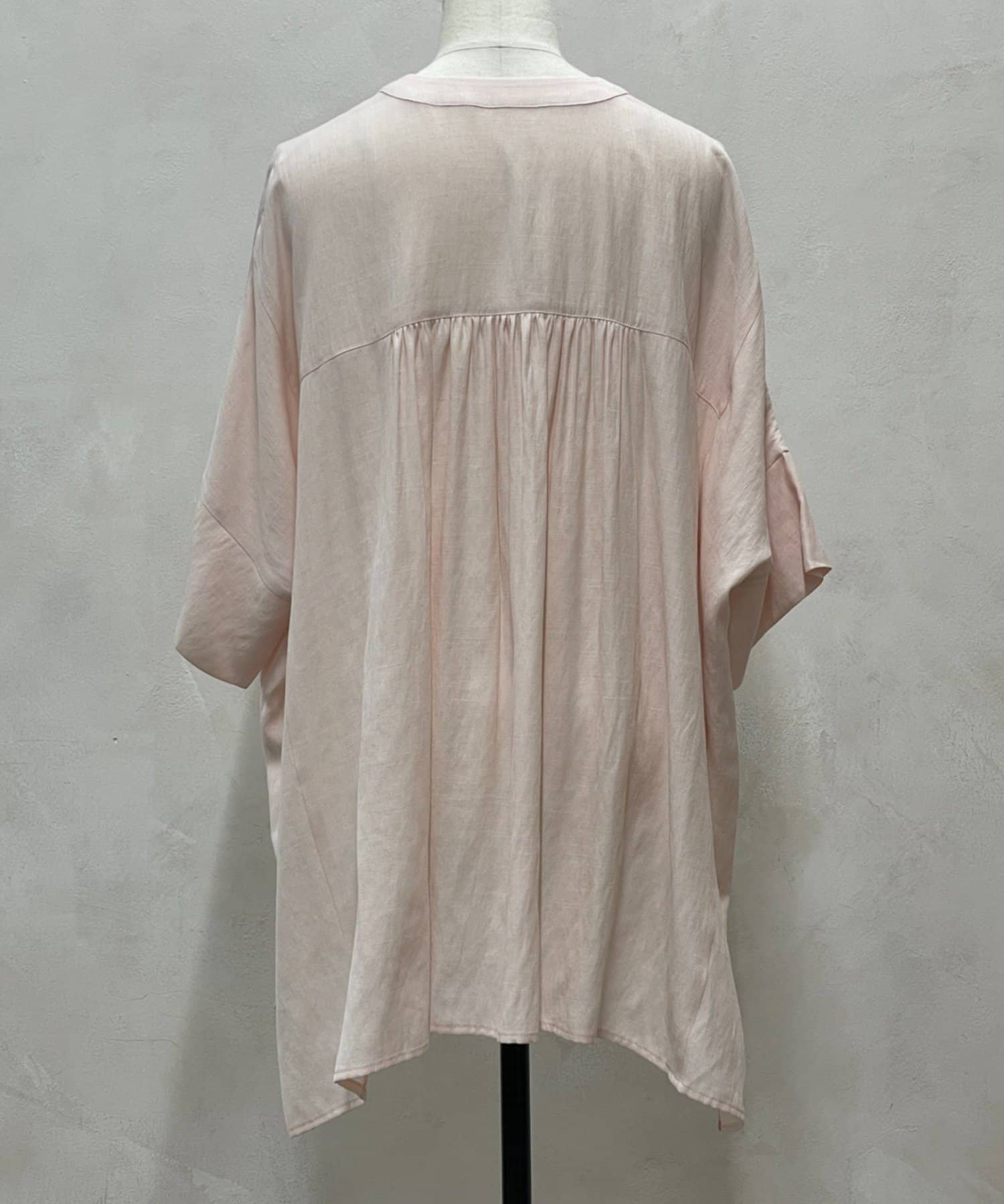 Jena　espace merveilleux(ジェナ　エスパスメルヴェイユ) リネンライクシャツ