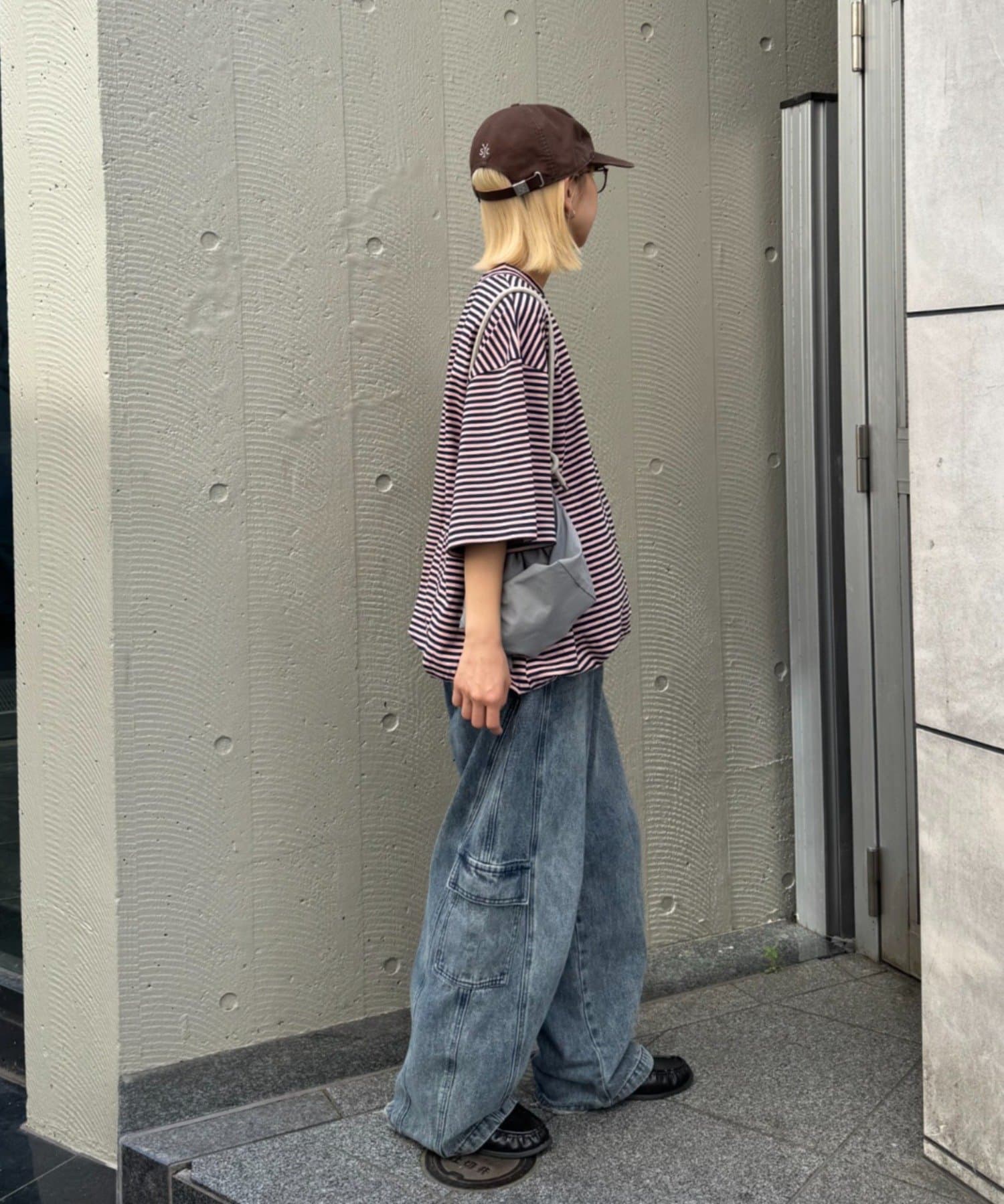 CIAOPANIC TYPY(チャオパニックティピー) 【WEB限定】【UNISEX】裾バルーンビックシルエットTEE