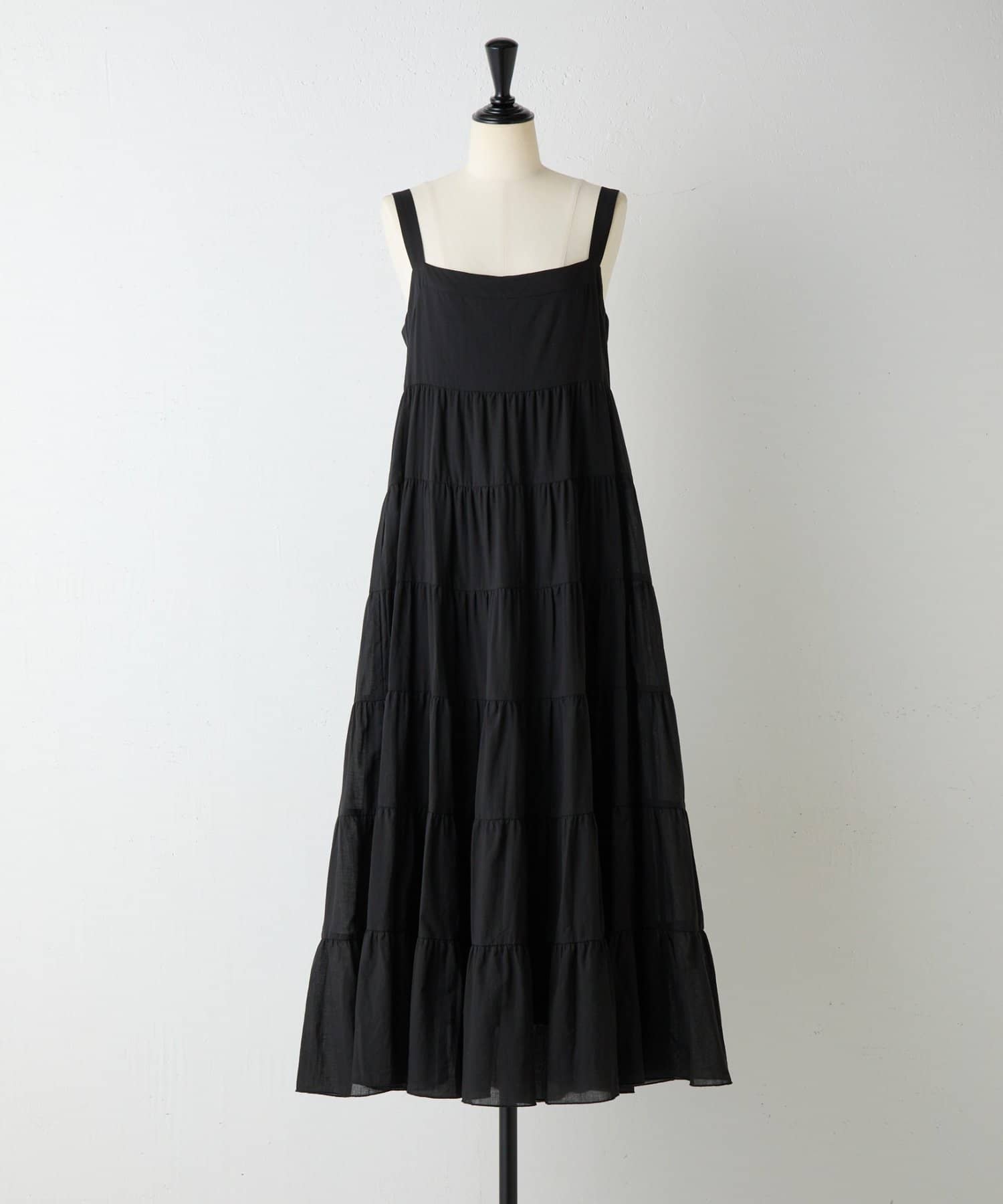 BEARDSLEY(ビアズリー) ギャザーティアードキャミワンピ