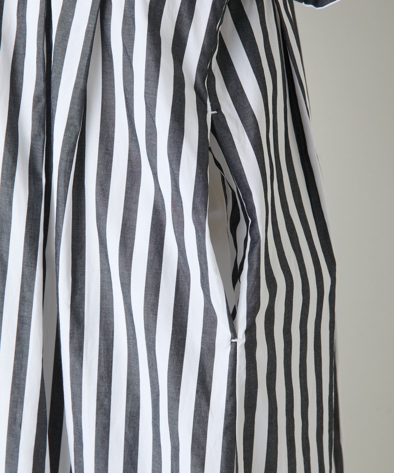 BEARDSLEY(ビアズリー) ワイドストライプ2WAYワンピ