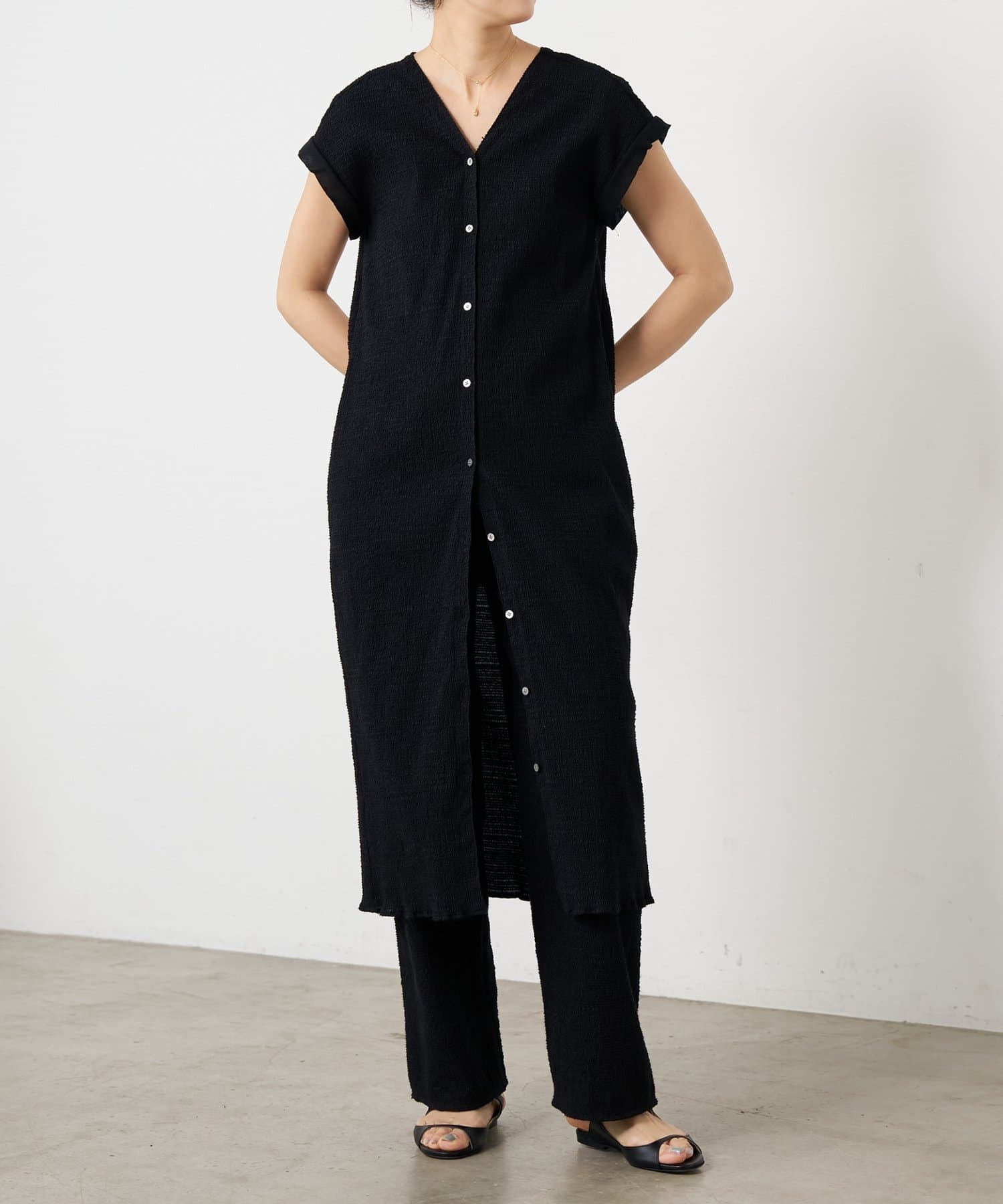 BEARDSLEY(ビアズリー) 《5/17(日)予約》シャーリングジャガードフレンチワンピ《15 quinze》