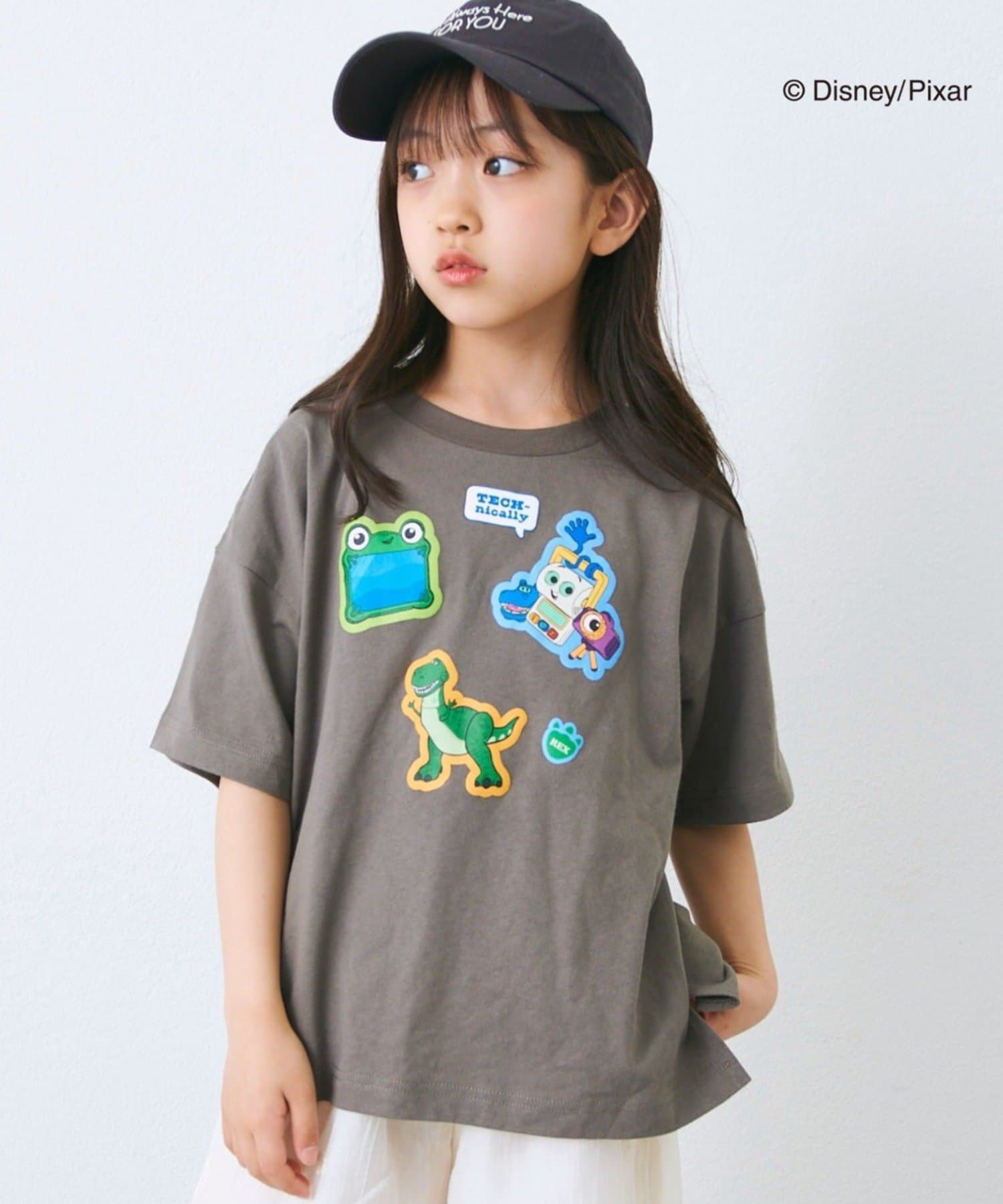 CIAOPANIC TYPY(チャオパニックティピー) 【KIDS】【TOY STORY/トイ・ストーリー】発砲ぷっくりシール風TEE