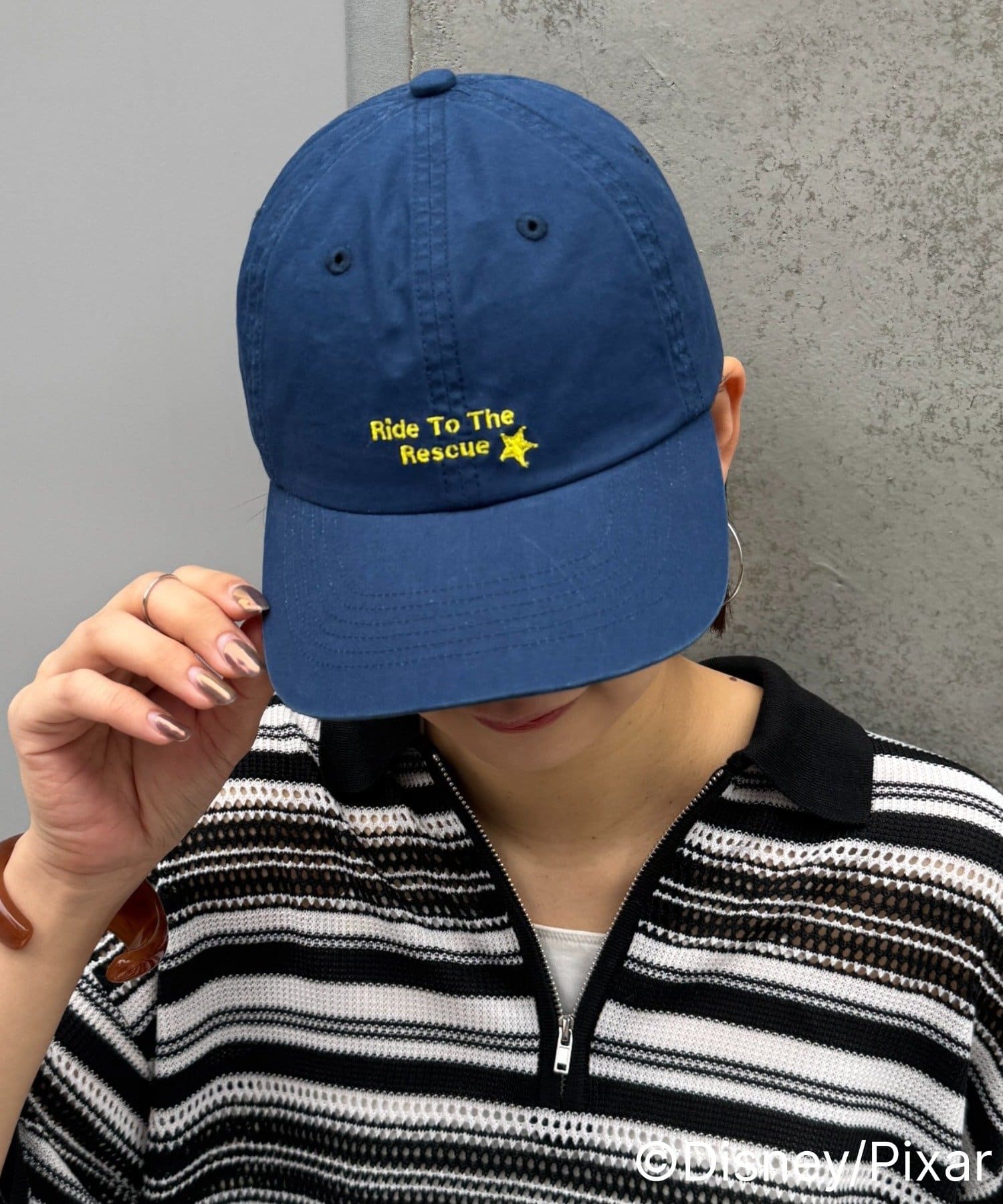 CIAOPANIC TYPY(チャオパニックティピー) 【TOY STORY/トイ・ストーリー】シルエット刺繍ロゴCAP
