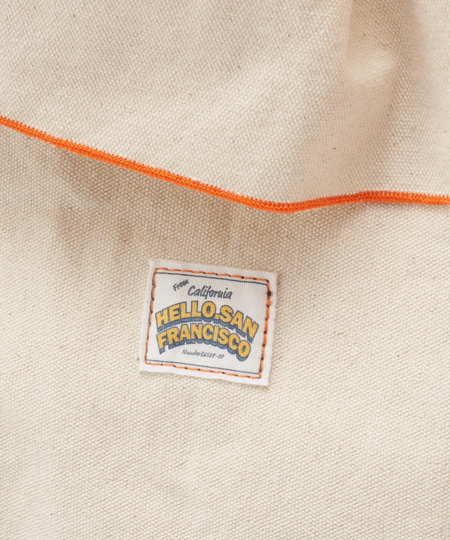 CIAOPANIC(チャオパニック) 【HELLO.SANFRANCISCO/ハローサンフランシスコ】フリル刺繍BIGトートバッグ