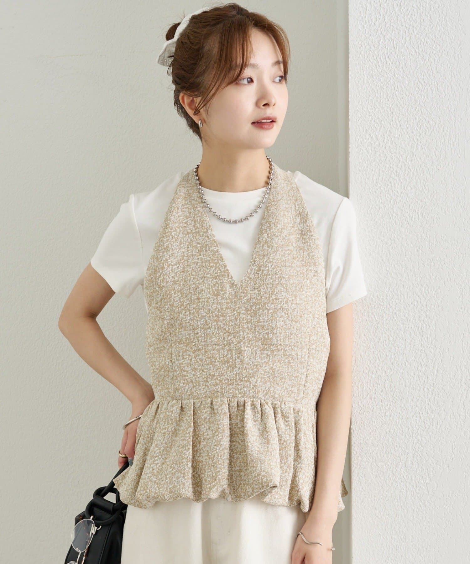 mystic(ミスティック) ジャガードホルタービスチェ