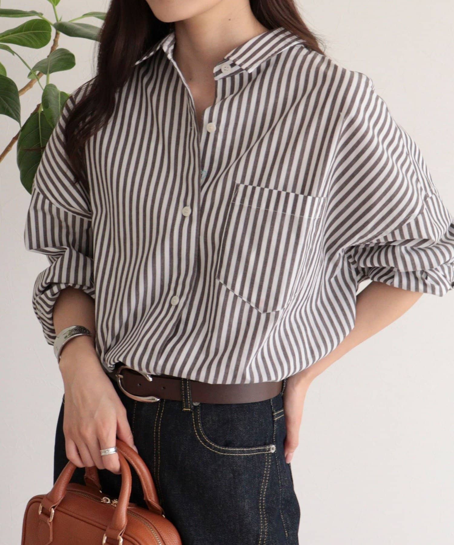 FREDY & GLOSTER(フレディ アンド グロスター) 汗染み軽減加工COTTONオーバーシャツ