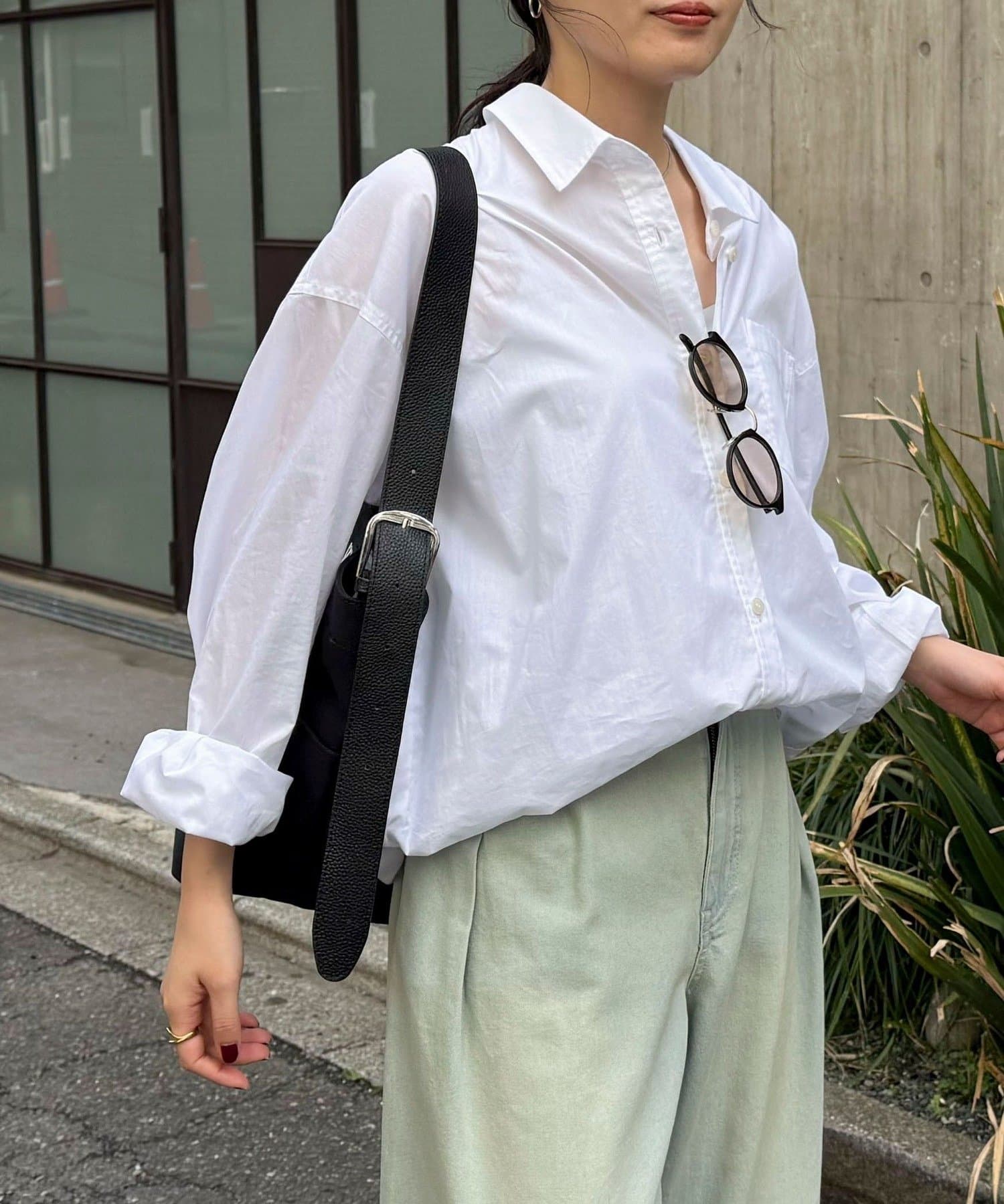 FREDY & GLOSTER(フレディ アンド グロスター) 汗染み軽減加工シャツブルゾン