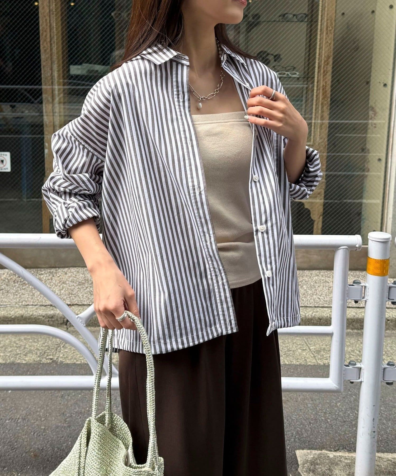 FREDY & GLOSTER(フレディ アンド グロスター) 汗染み軽減加工シャツブルゾン