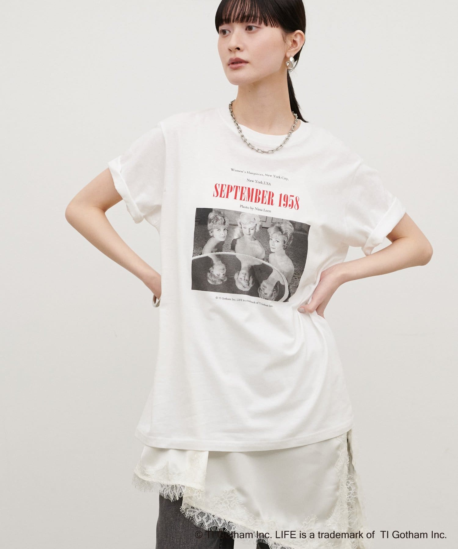 LARUTA(ラルータ) LIFE PC フォトTシャツ