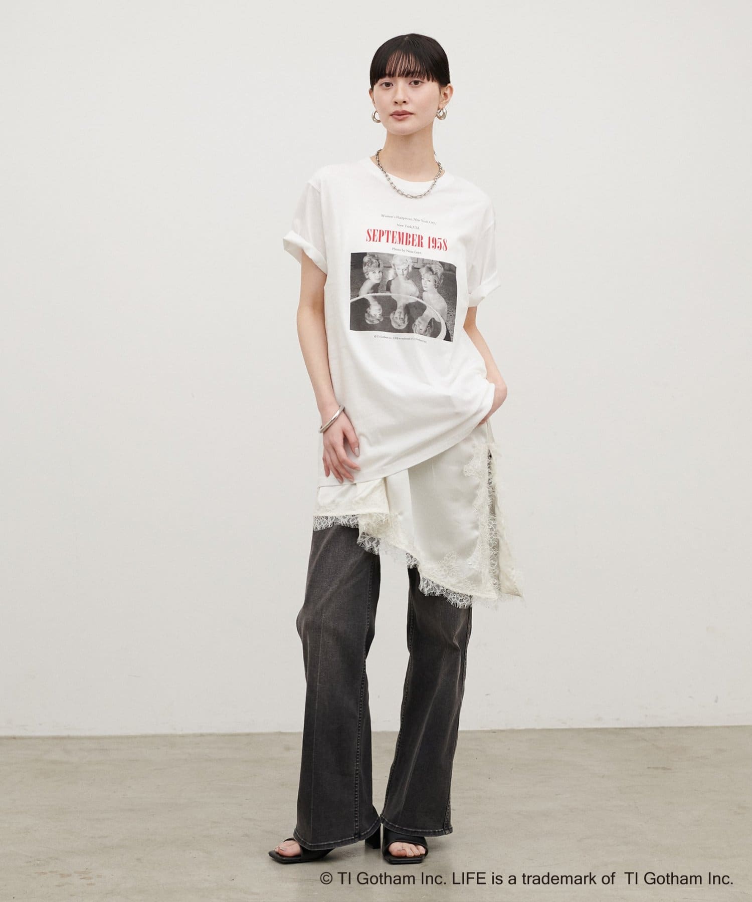 LARUTA(ラルータ) LIFE PC フォトTシャツ