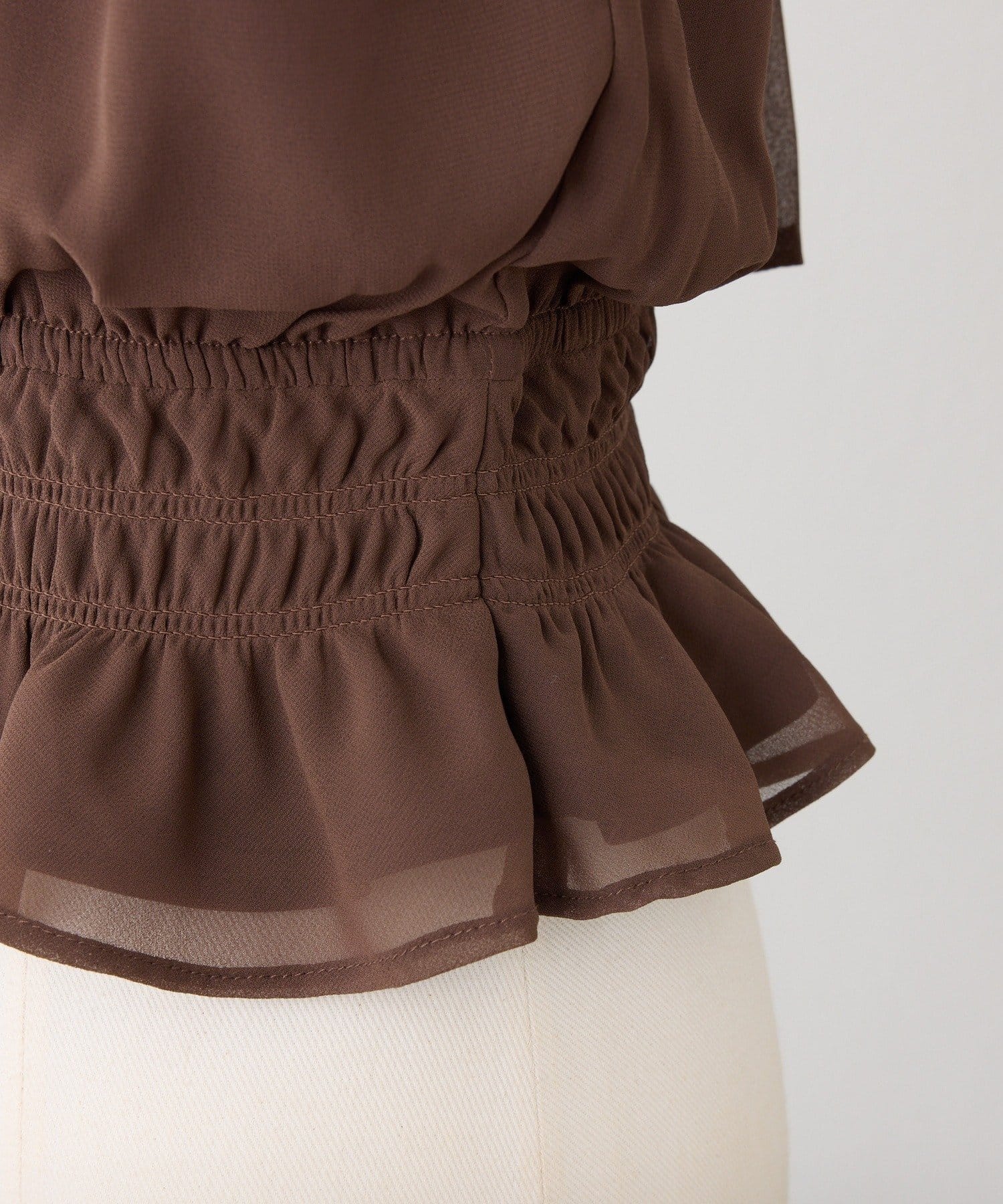 NICE CLAUP / OLIVE des OLIVE OUTLET(ナイスクラップ  / オリーブ デ オリーブ アウトレット) 【one after another】アメスリブラウス