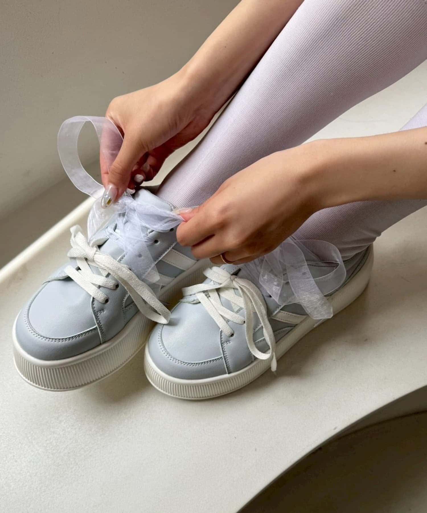 NICE CLAUP / OLIVE des OLIVE OUTLET(ナイスクラップ  / オリーブ デ オリーブ アウトレット) 【one after another】カスタムスニーカー