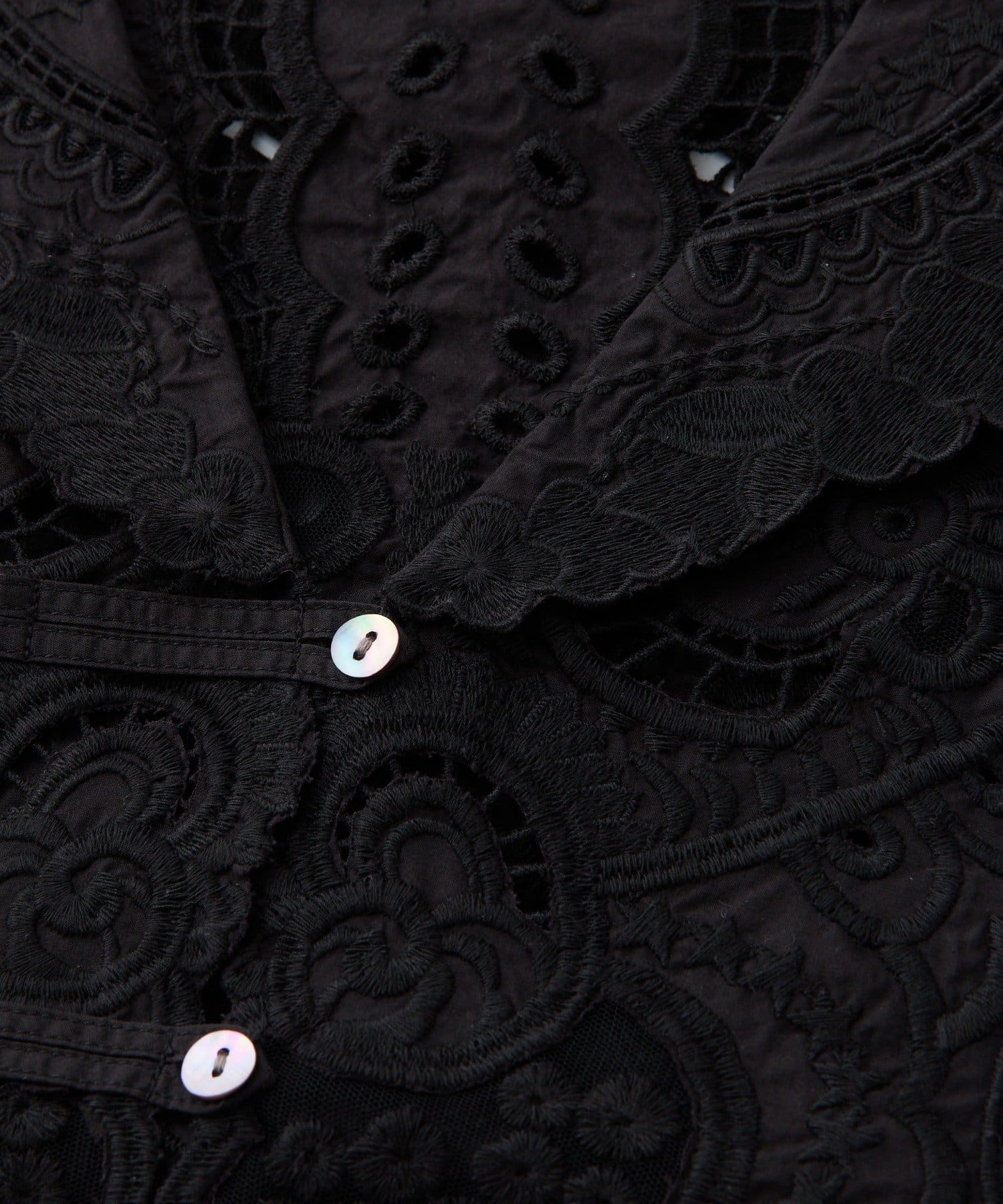 RIVE DROITE(リヴドロワ) 予約【à Nice （ア ・ニース）】カットワークジレ/6月下旬お届け予定