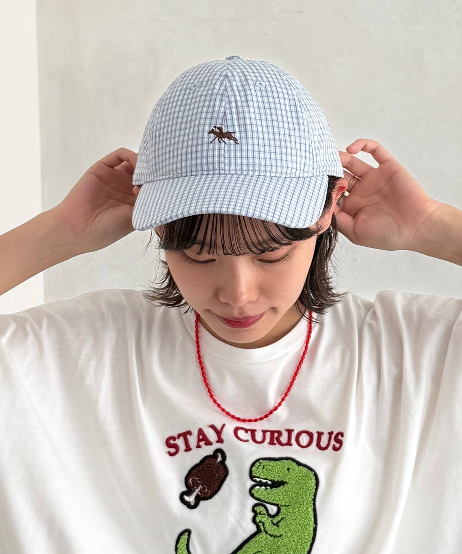 CPCM(シーピーシーエム) 【POLO CHAMPS】チェックキャップ