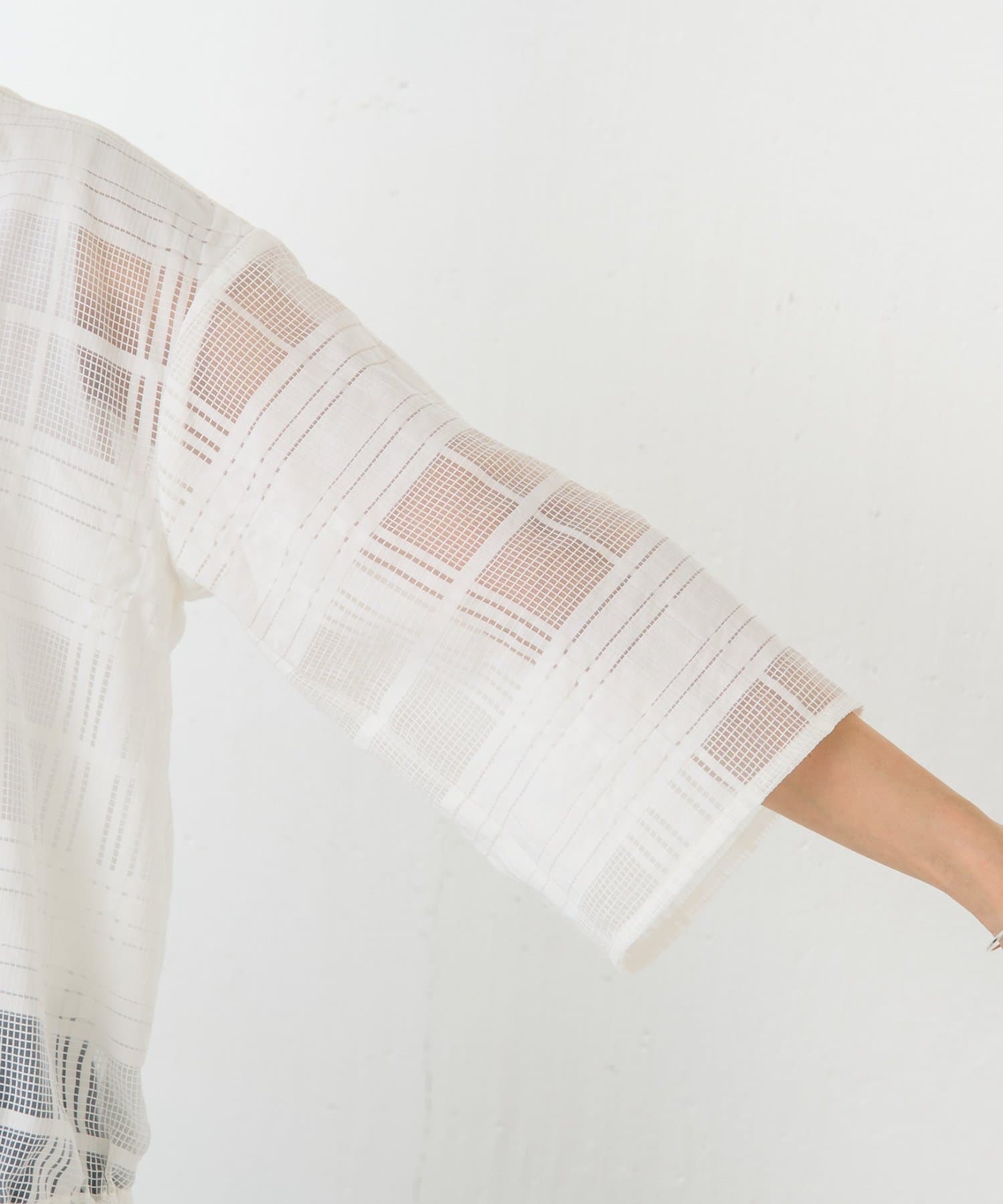 BEARDSLEY(ビアズリー) 《5/5(火)12:00予約開始予定》シアーチェックジップブルゾン