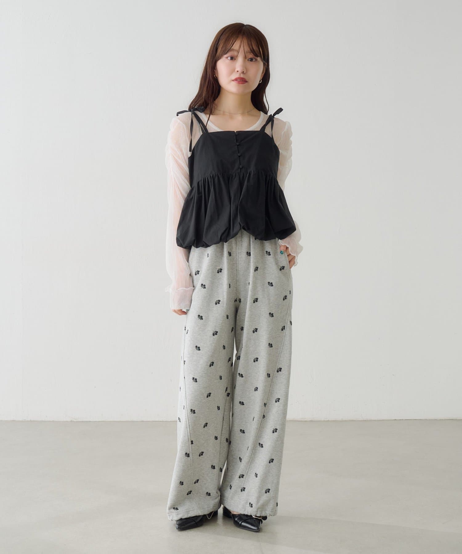 Kastane(カスタネ) 【5.1(金)12:00発売/WEB先行】バルーンキャミビスチェ