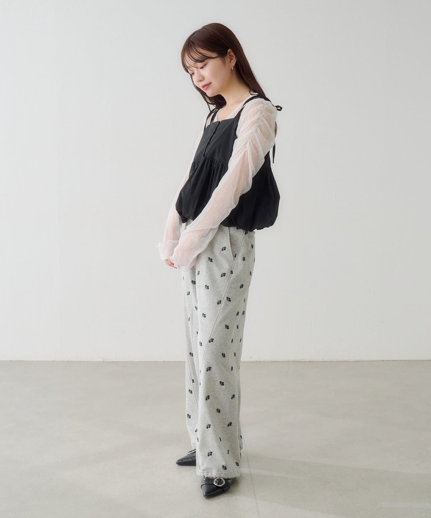 Kastane(カスタネ) 【5.1(金)12:00発売/WEB先行】バルーンキャミビスチェ