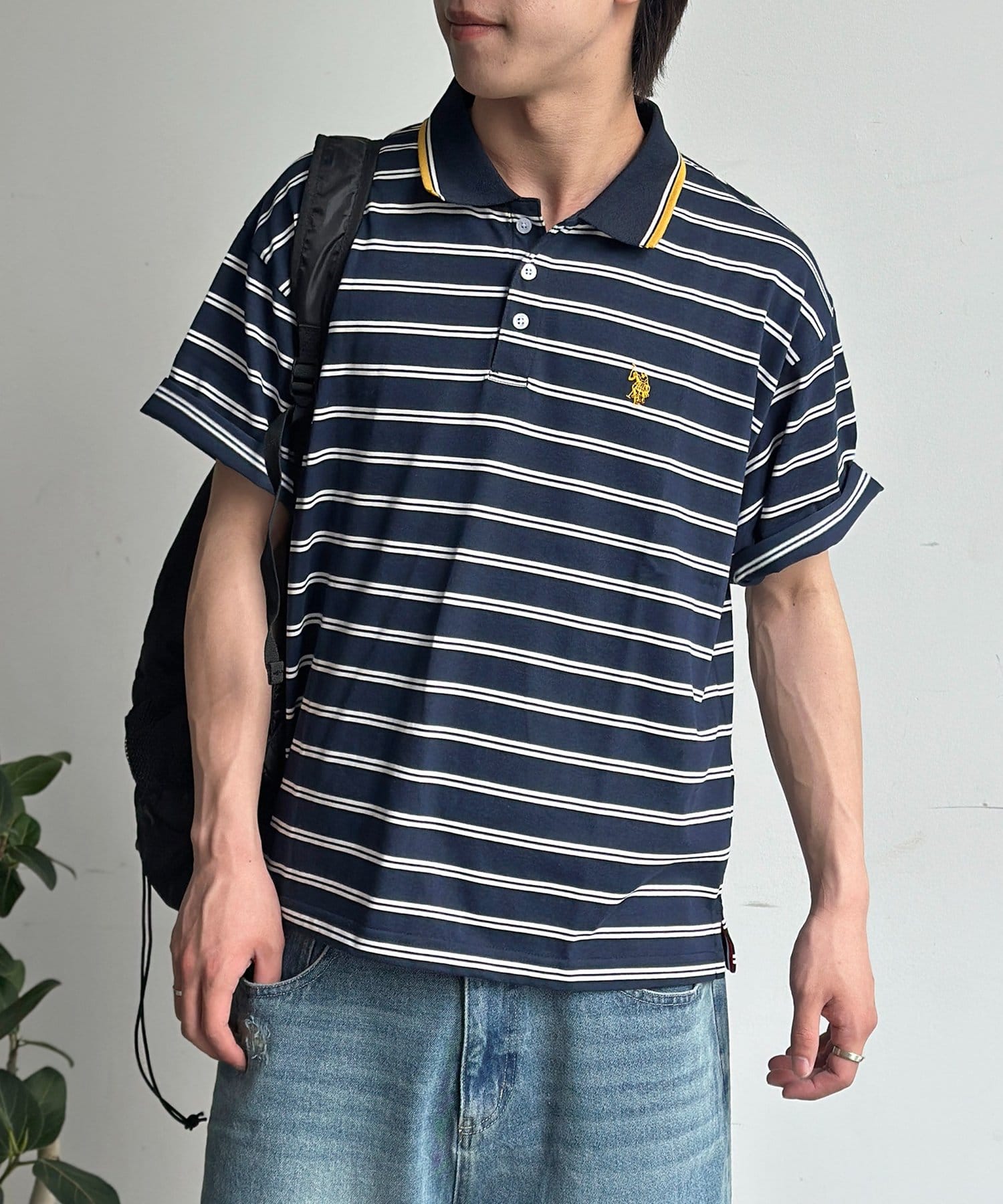 CPCM(シーピーシーエム) 【U.S. POLO ASSN.】ボーダーポロ