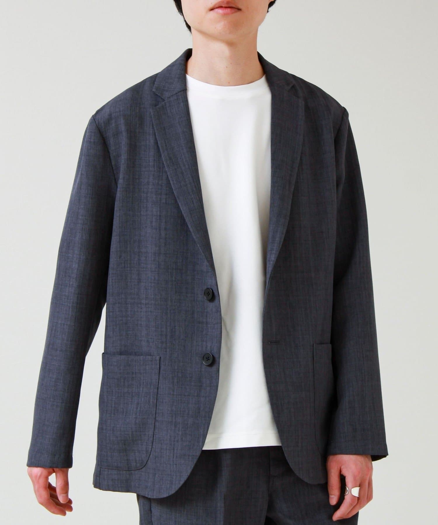 FREDY & GLOSTER(フレディ アンド グロスター) 【セットアップ対応】リネンライクキャンバスジャケット