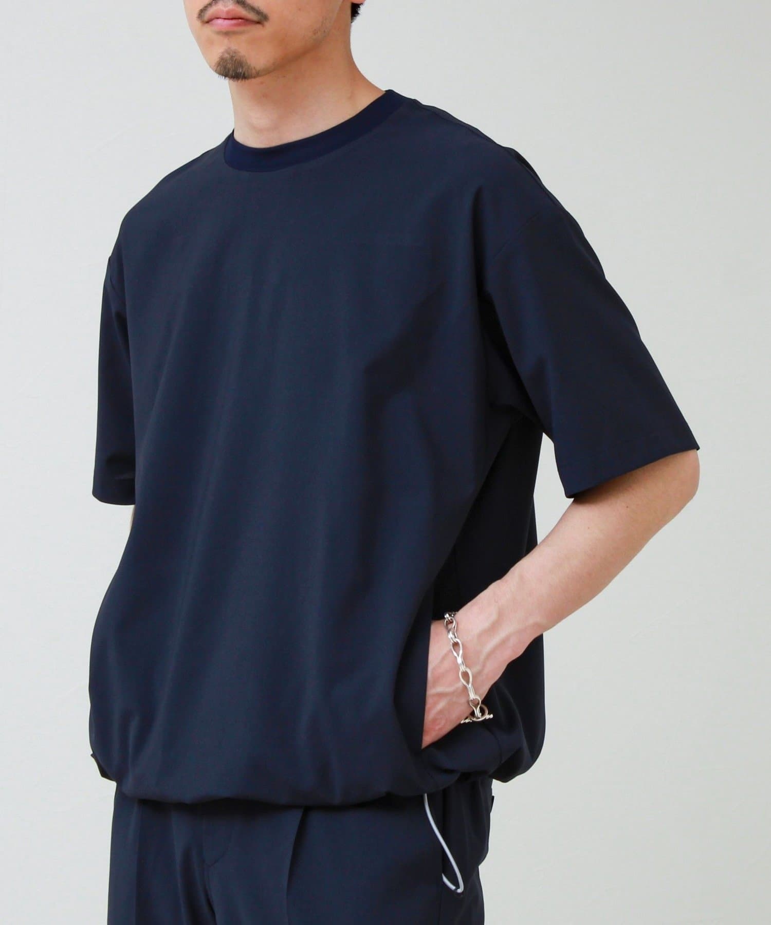 FREDY & GLOSTER(フレディ アンド グロスター) 【COOLMAX/セットアップ着用可能】ポリトロプルオーバーTシャツ