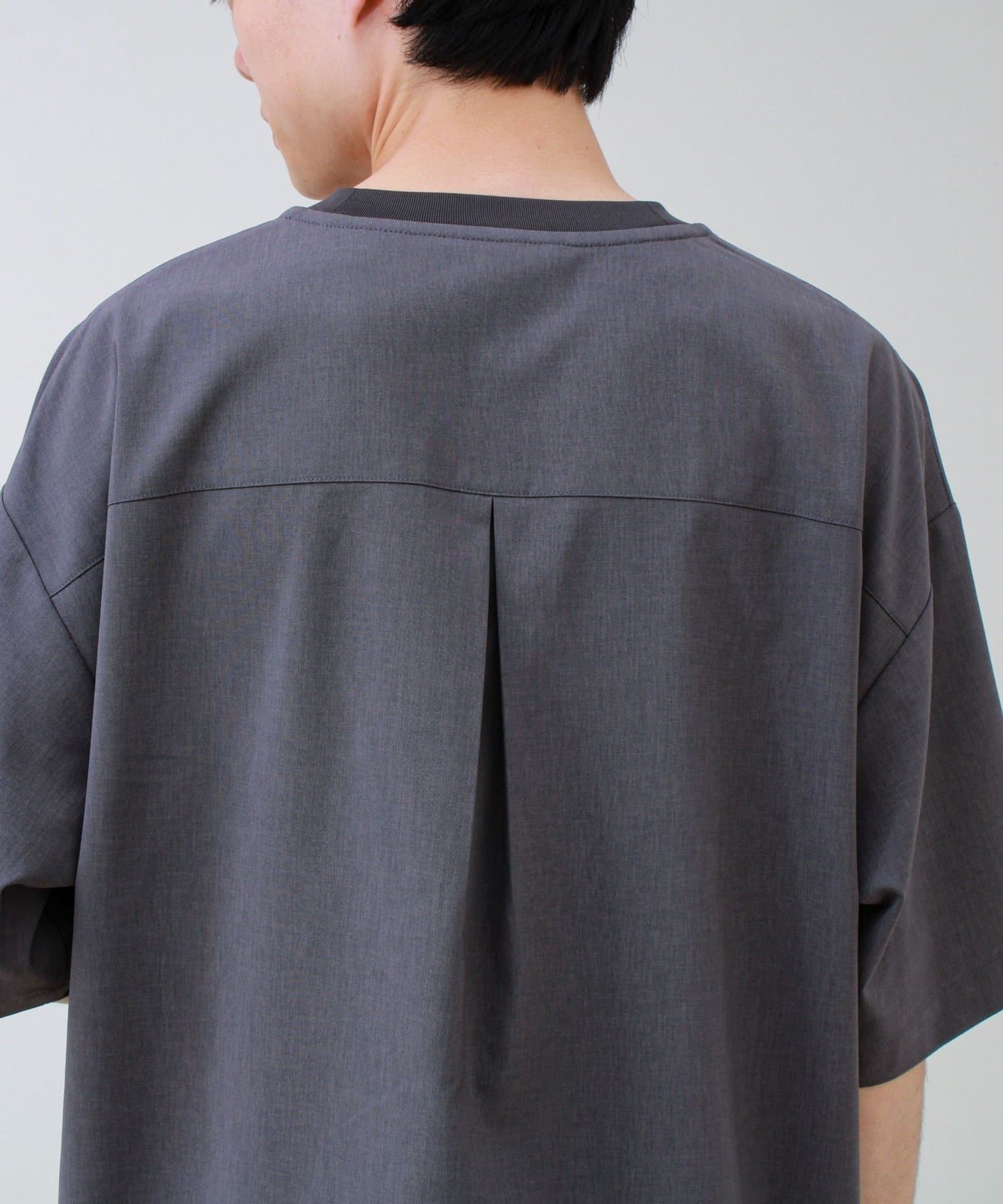 FREDY & GLOSTER(フレディ アンド グロスター) 【COOLMAX/セットアップ着用可能】ポリトロプルオーバーTシャツ