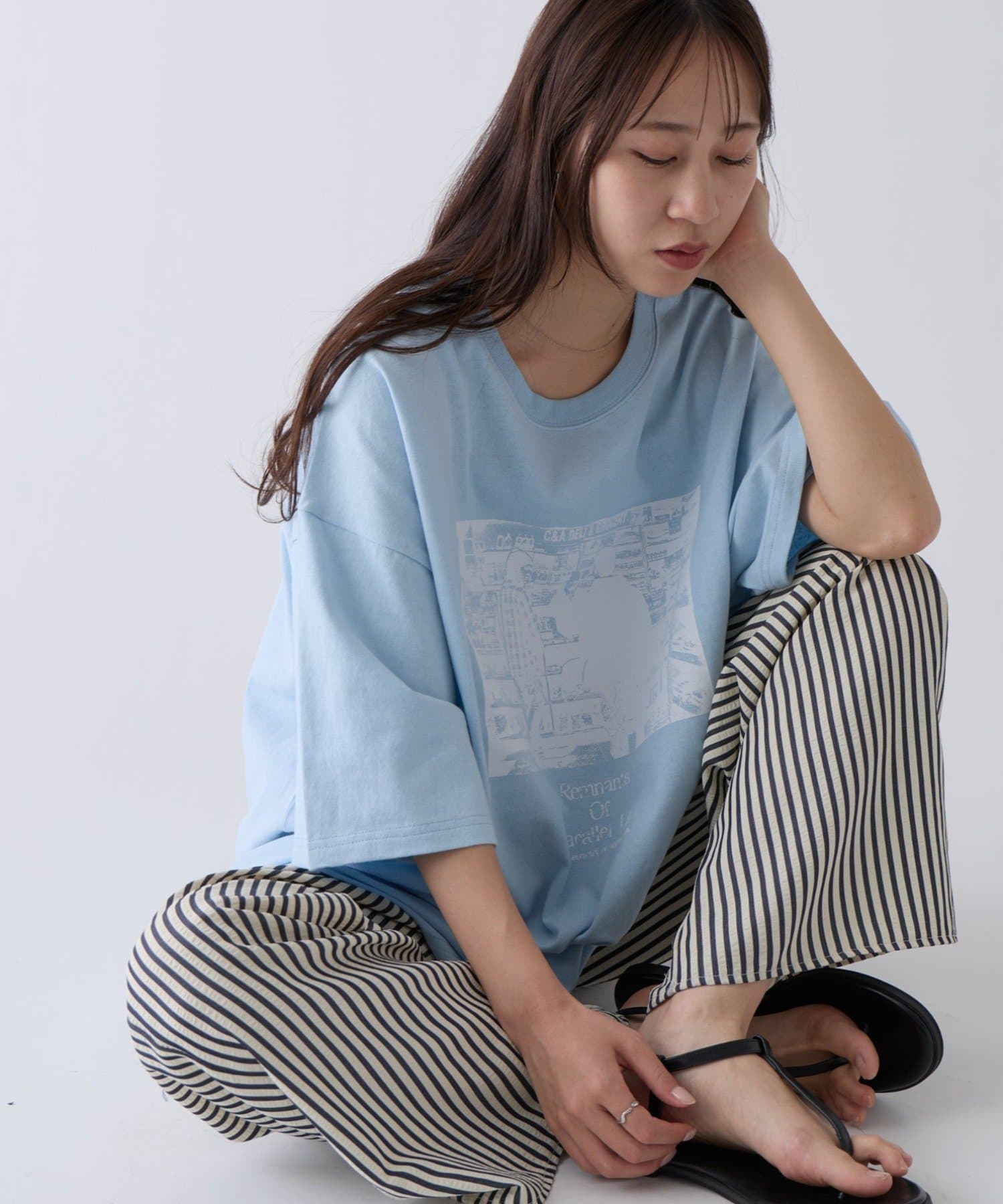 COLONY 2139(コロニー トゥーワンスリーナイン) アソートロゴBIGTシャツ