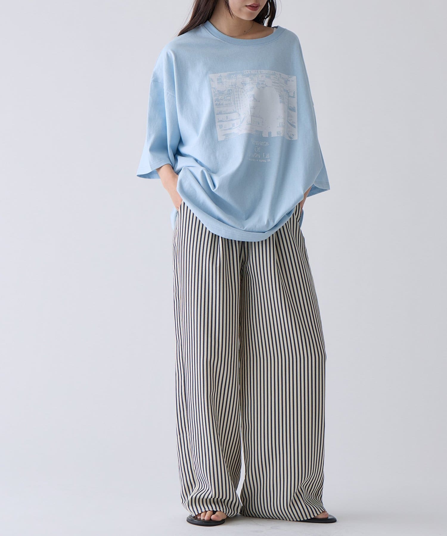 COLONY 2139(コロニー トゥーワンスリーナイン) アソートロゴBIGTシャツ